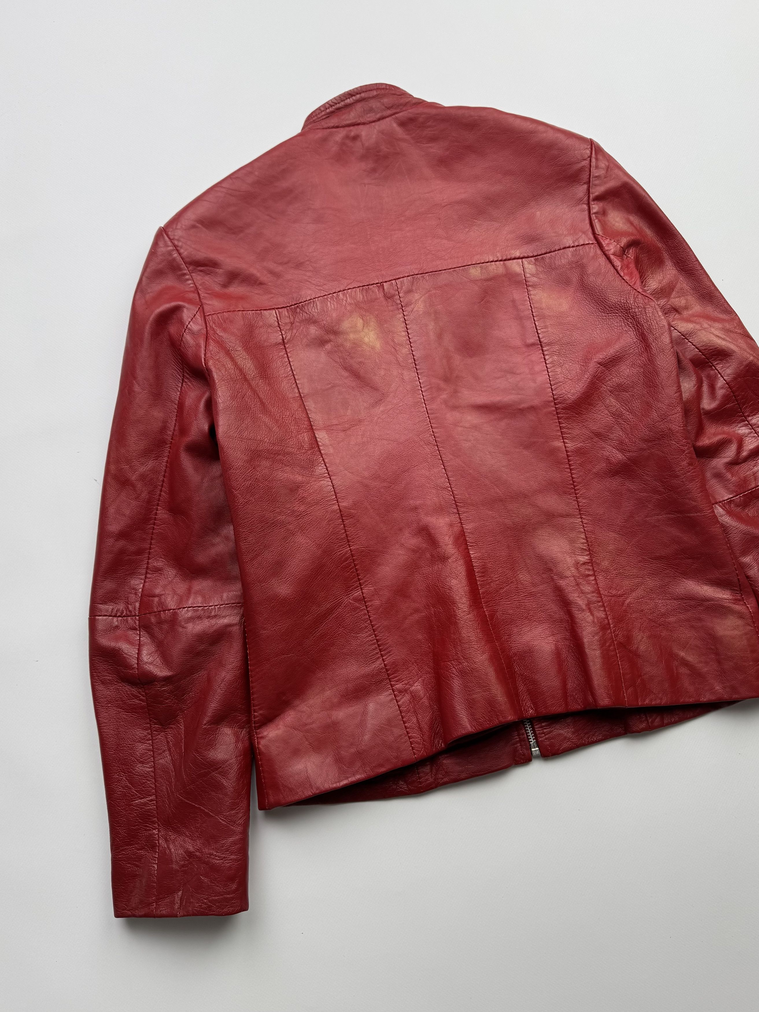 Vintage Vintage Leather Jacket B208(V301)E2 Size S / US 4 / IT 40 - 12 Thumbnail