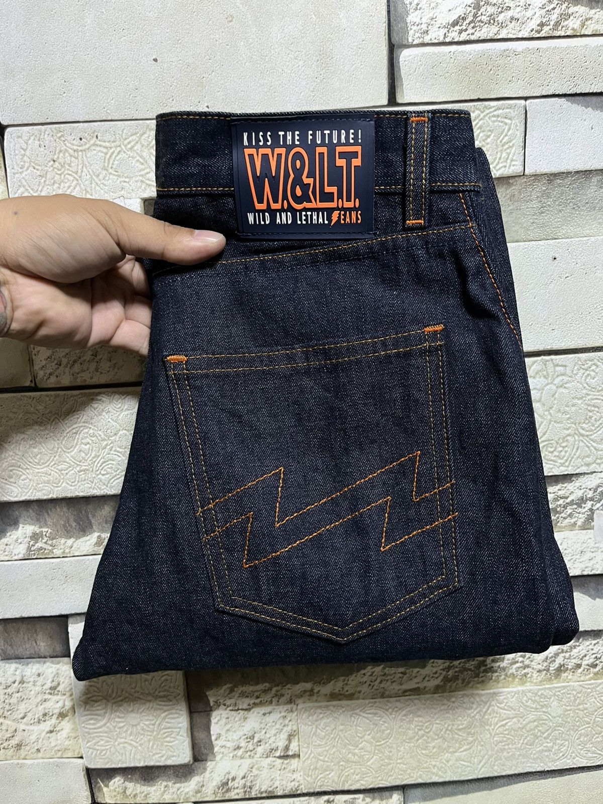 W&LT W&LT WATER VAN BEIRENDONCK DENIM PANTS Size US 28 / EU 44 - 1 Thumbnail