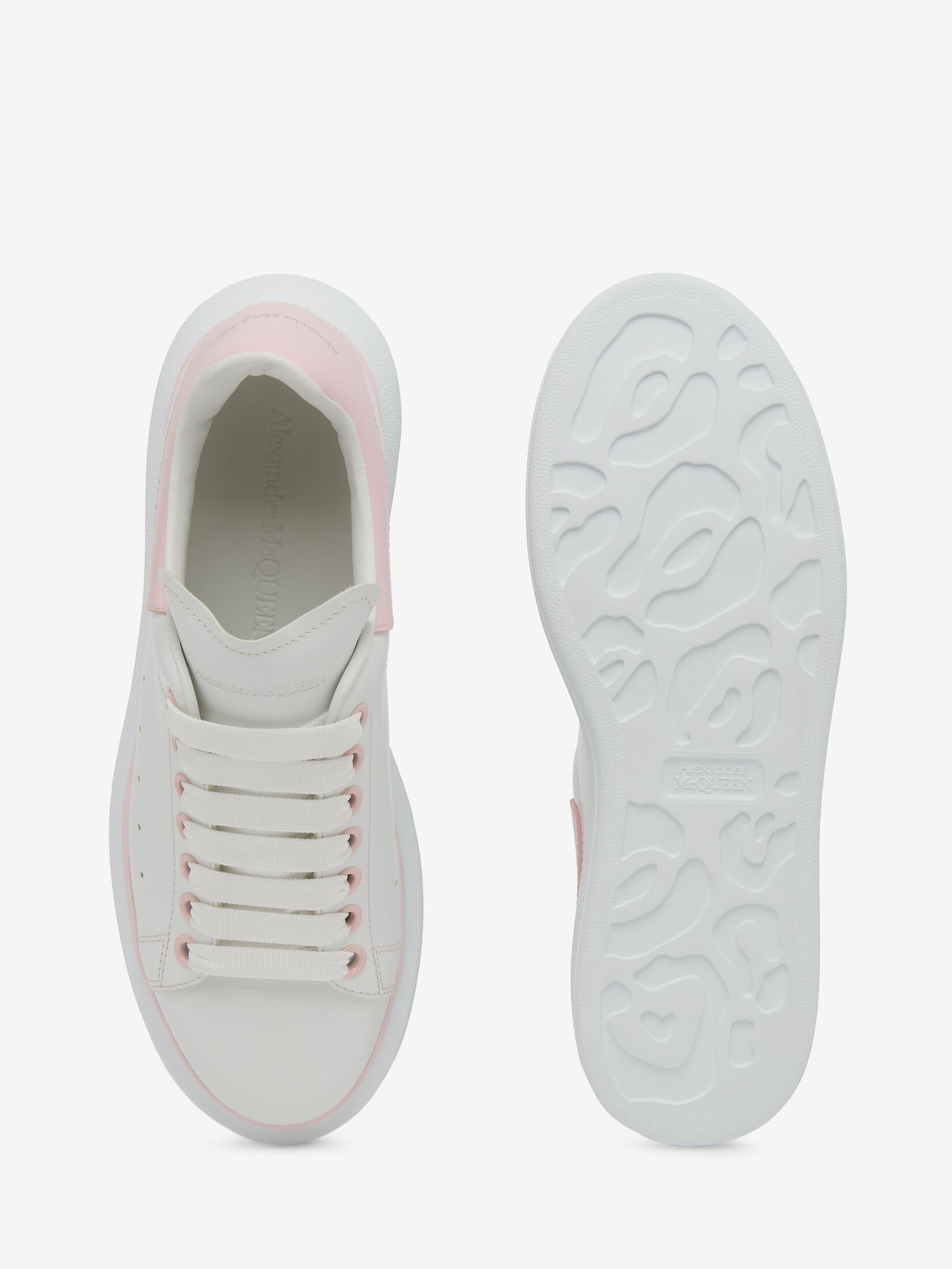 Alexander McQueen o1w1db10925 Oversized Sneaker in White Size US 10 / IT 40 - 4 Thumbnail