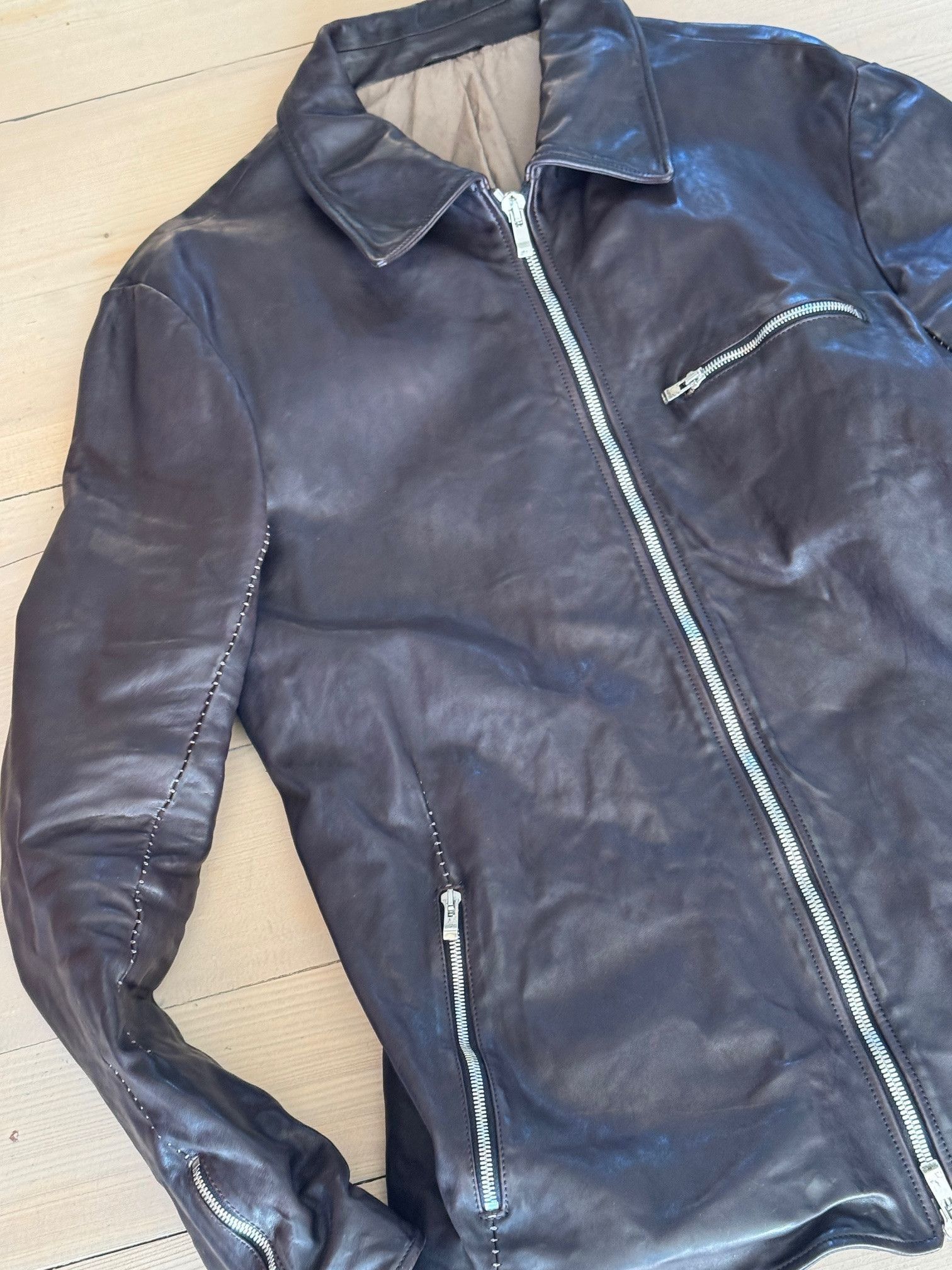 Incarnation INCARNATION Horse Leather Jacket Size US L / EU 52-54 / 3 - 4 Thumbnail