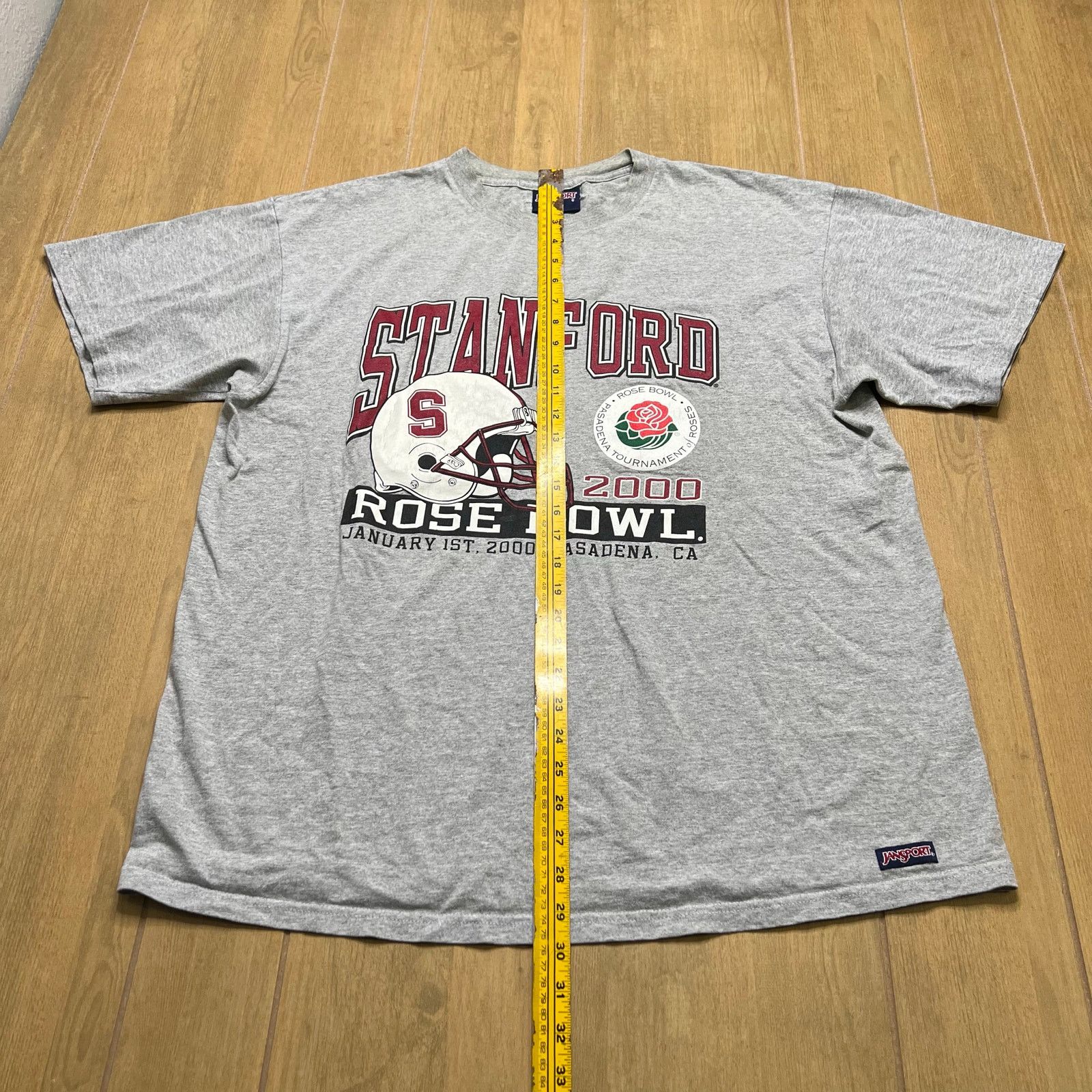 Jansport Vintage Stanford Rose Bowl 2000 T Shirt JanSport XL Pasadena Size US XL / EU 56 / 4 - 5 Thumbnail
