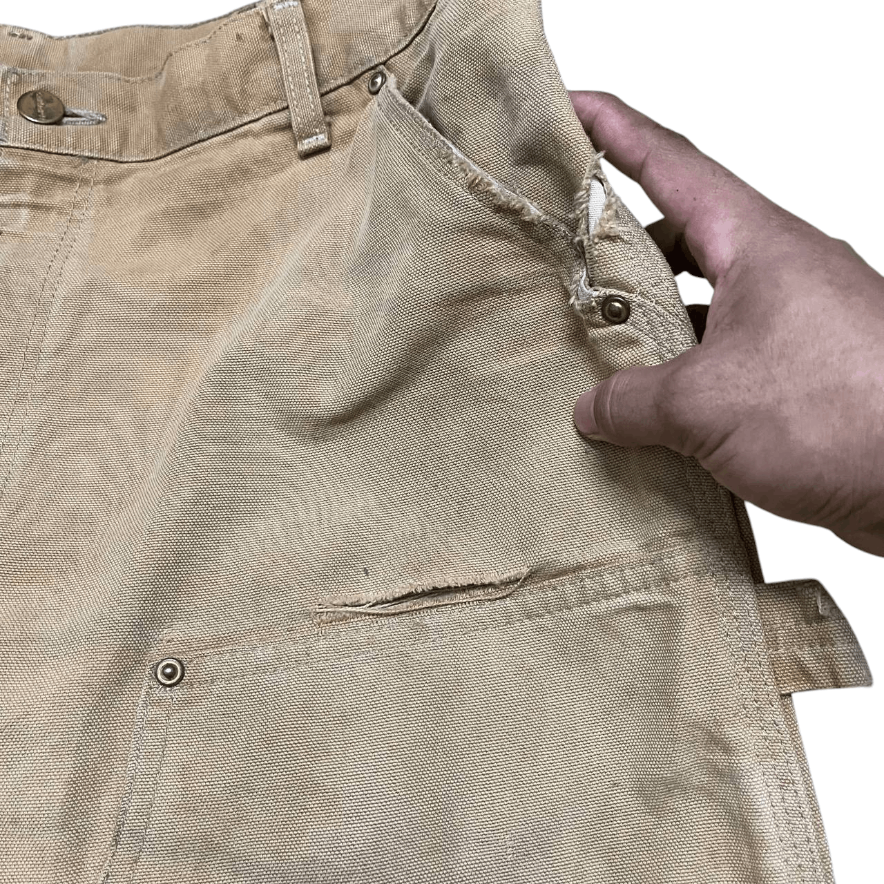 Carhartt Vintage Carhartt Work Chore Pants Double Knee Size US 35 - 7 Thumbnail