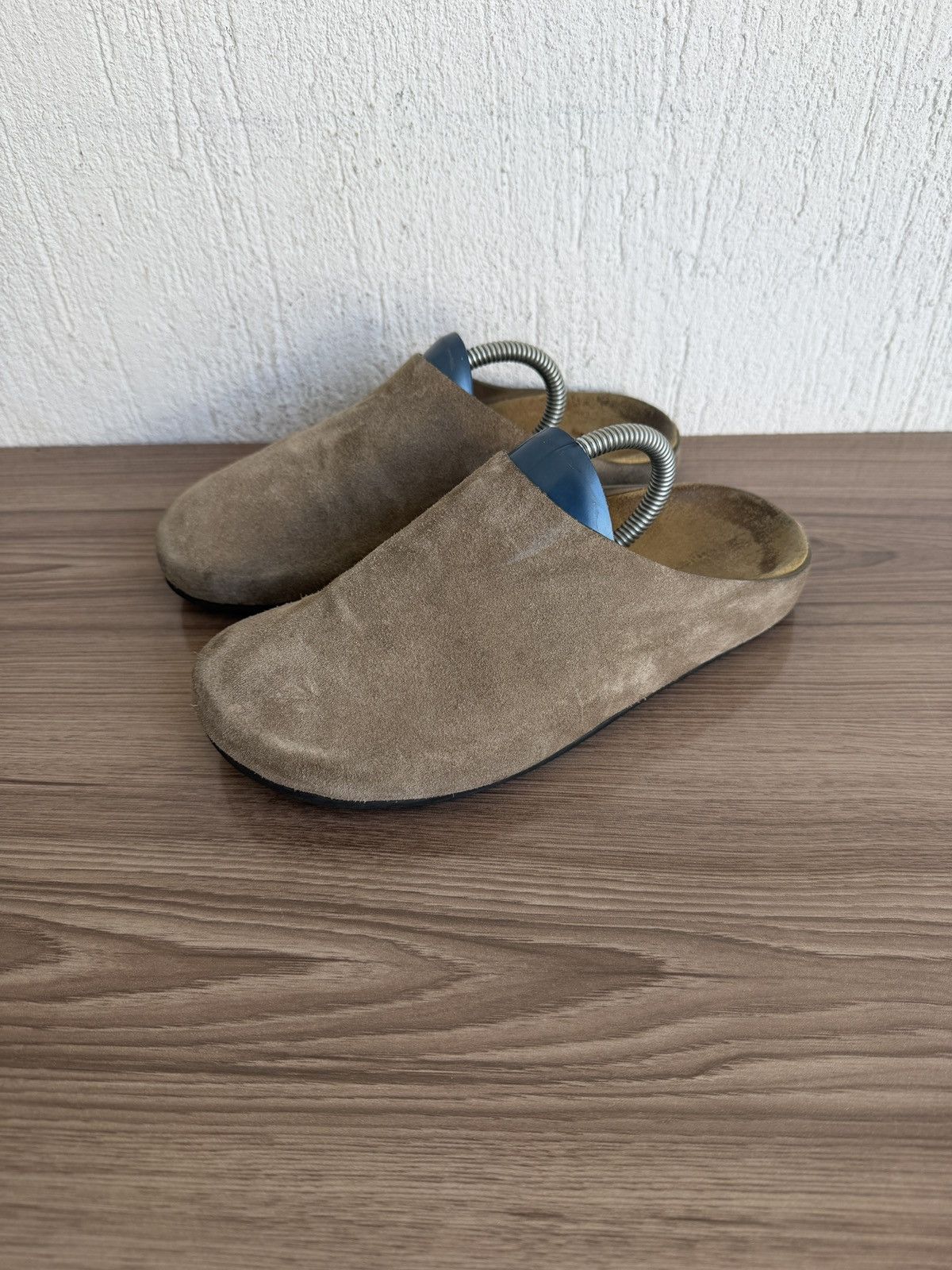 The Row Suede hugo mules Size US 5 / EU 37 - 1 Thumbnail