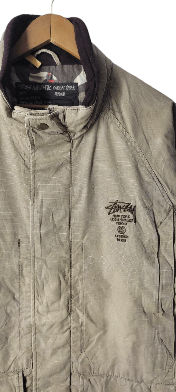 Stussy STUSSY WORLD TOUR CAMOUFLAGE JACKET Size US M / EU 48-50 / 2 - 2 Thumbnail