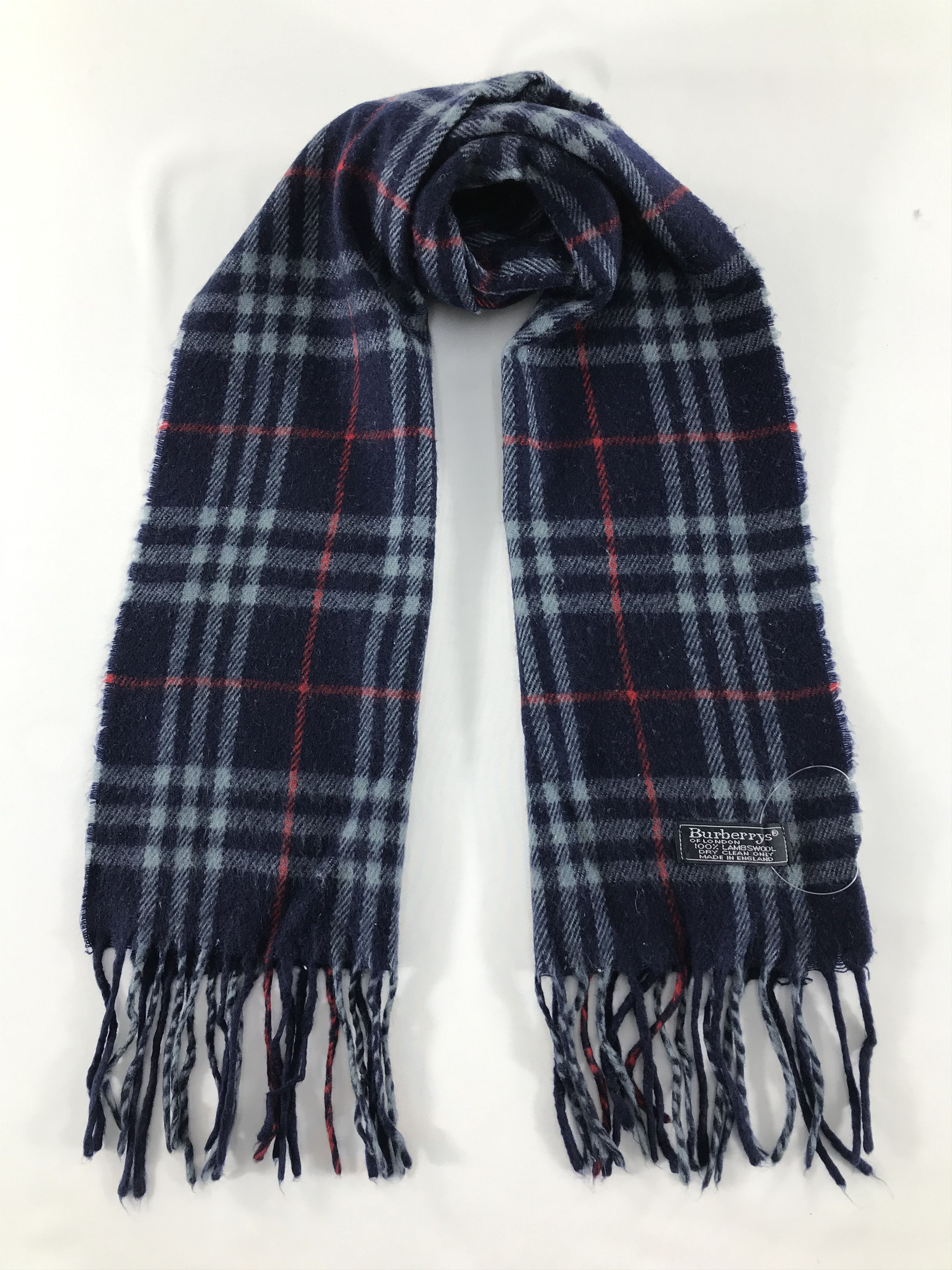 Burberry Vintage Burberry Scarf/Muffler/Neckwear MF1537 Size ONE SIZE - 1 Thumbnail