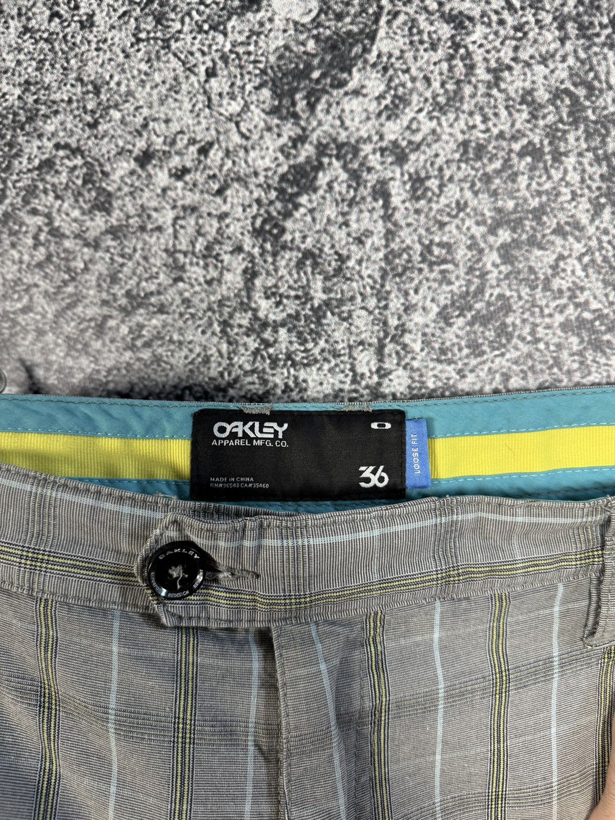 Oakley lOakley Loose Fit Plaid Shorts Checkered Casual Skate Style Size US 36 / EU 52 - 9 Thumbnail