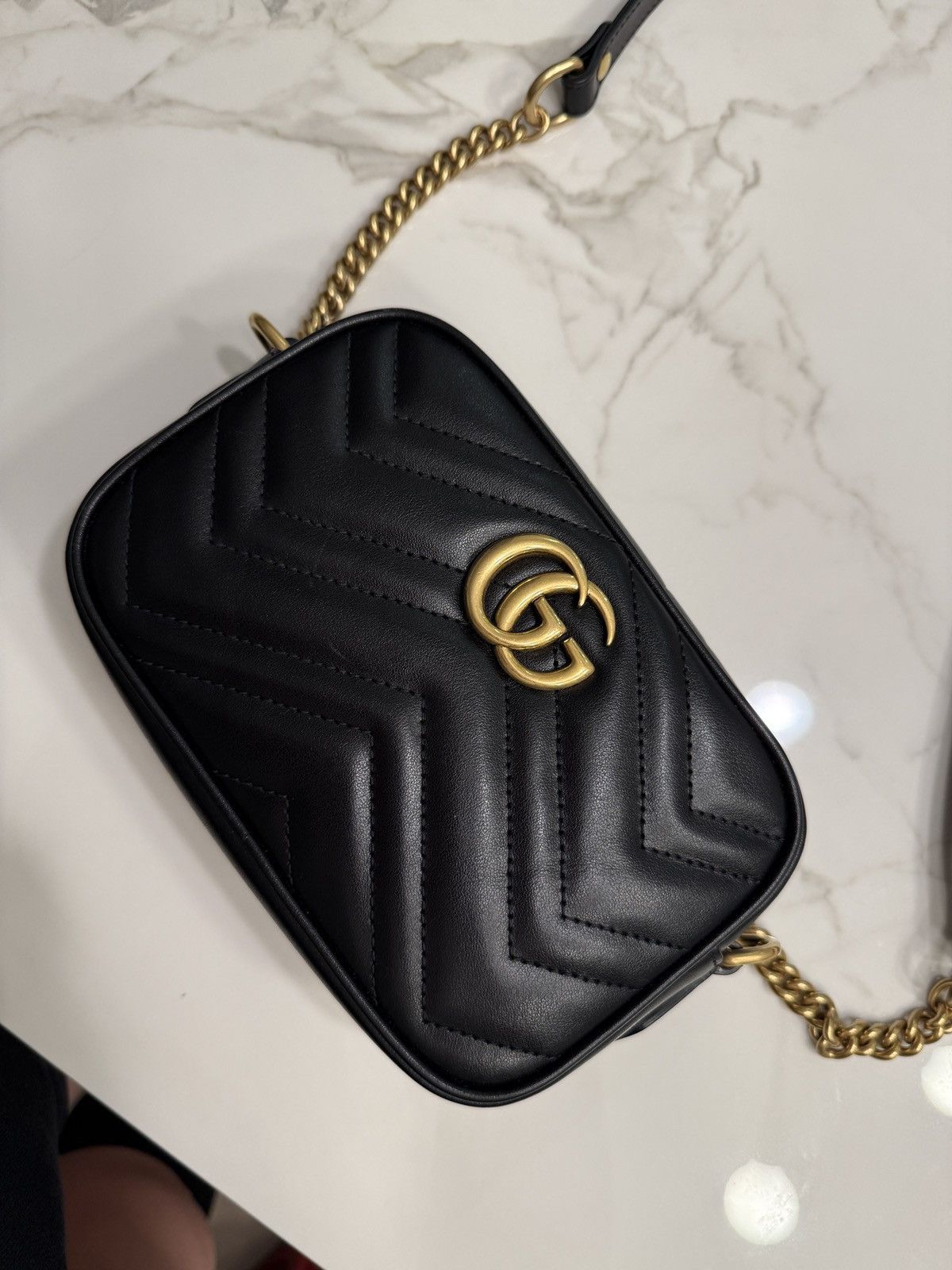 Gucci Mini Marmont Camera Bag Size ONE SIZE - 2 Thumbnail