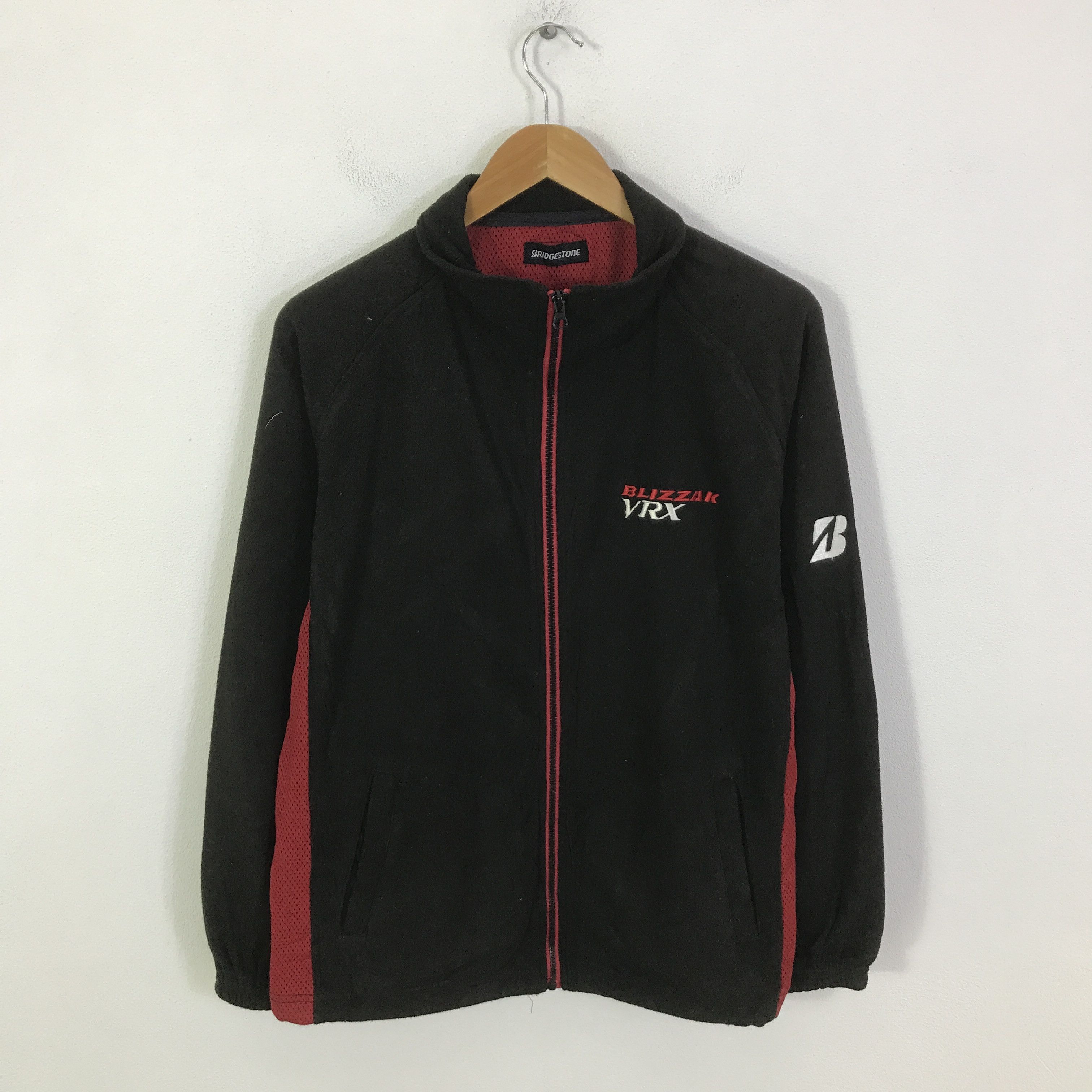 Japanese Brand Bridgestone x blizzak vrx racing fleece jacket K119B20 Size US L / EU 52-54 / 3 - 1 Thumbnail