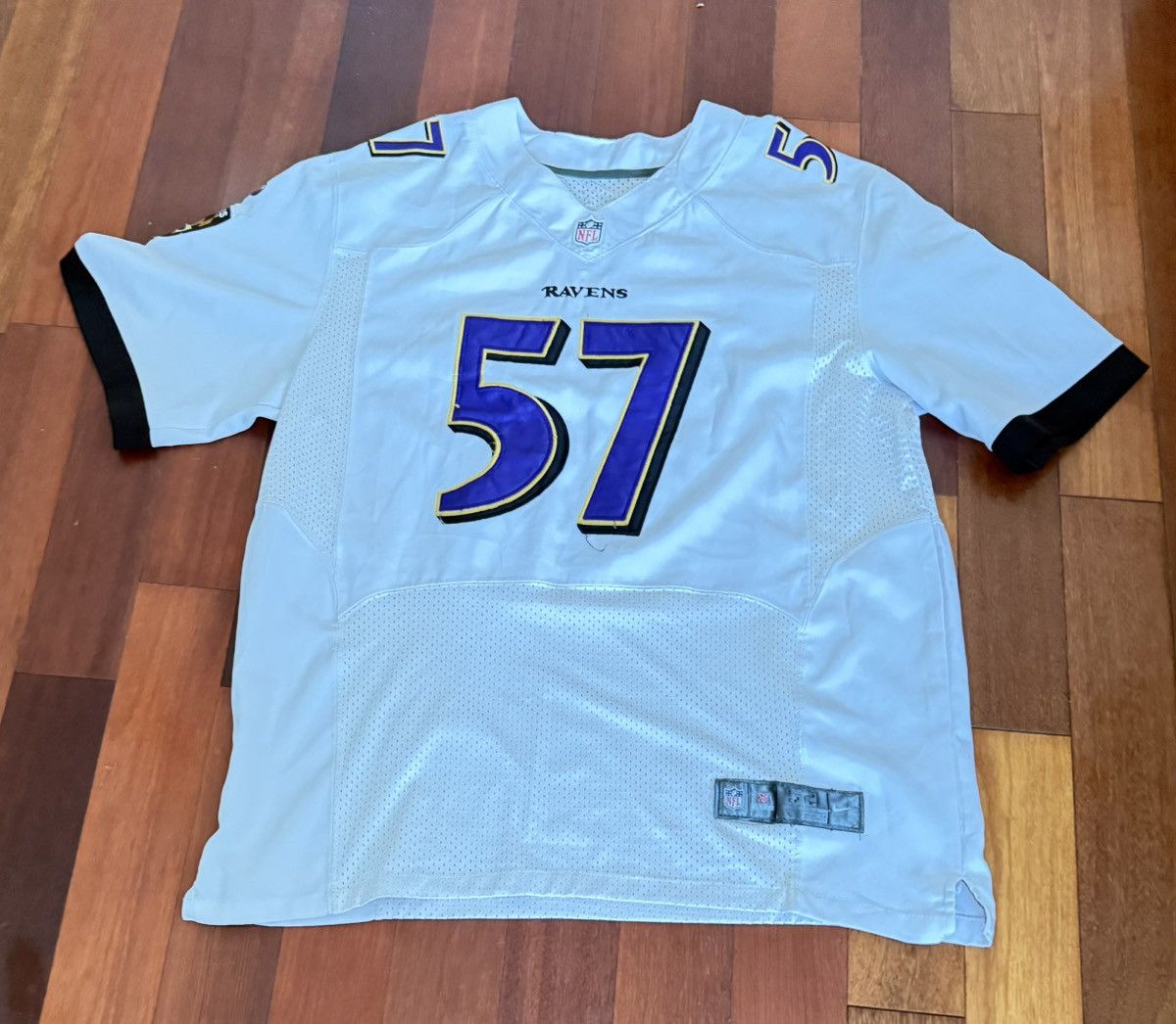 Nike C. J. Mosley Baltimore Ravens Vintage Stitched Jersey Size US XL / EU 56 / 4 - 1 Thumbnail