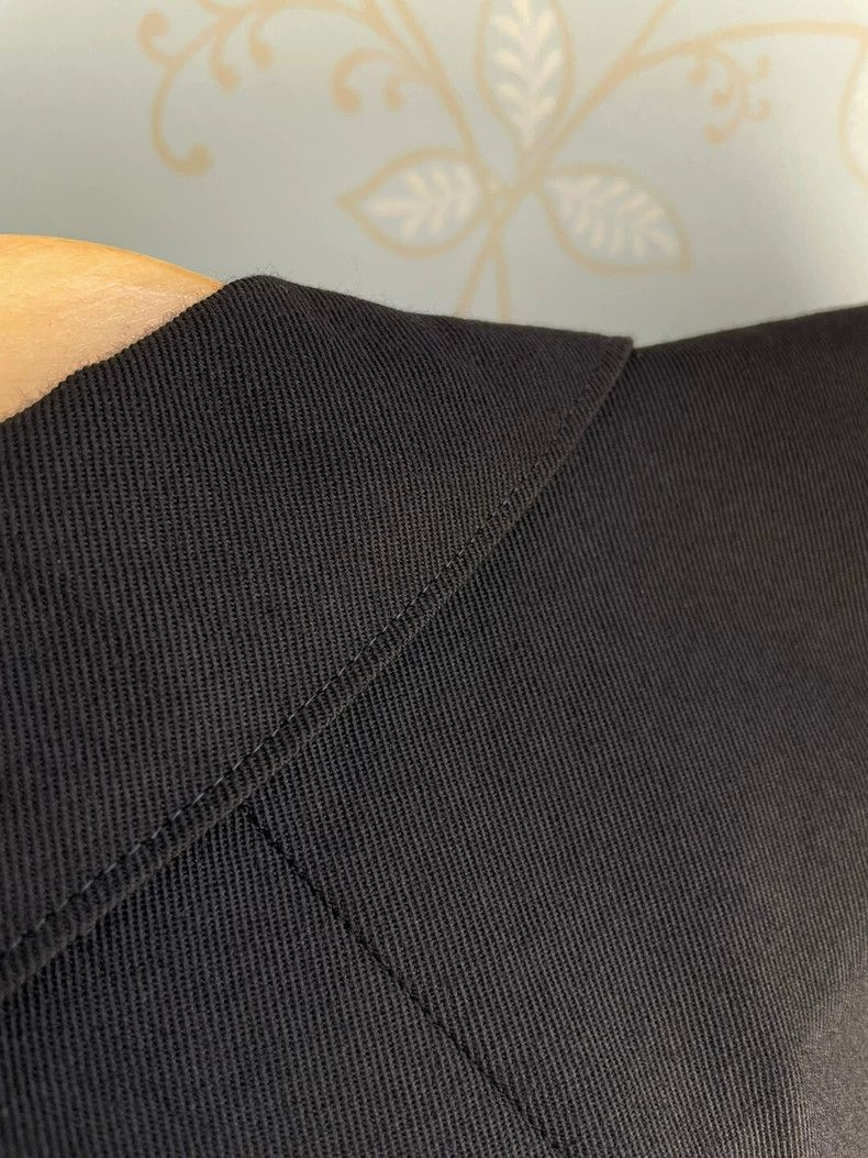 Yohji Yamamoto Yohji Yamamoto size s Four-pocket black blazer 2504-Nextar Size 38S - 6 Thumbnail