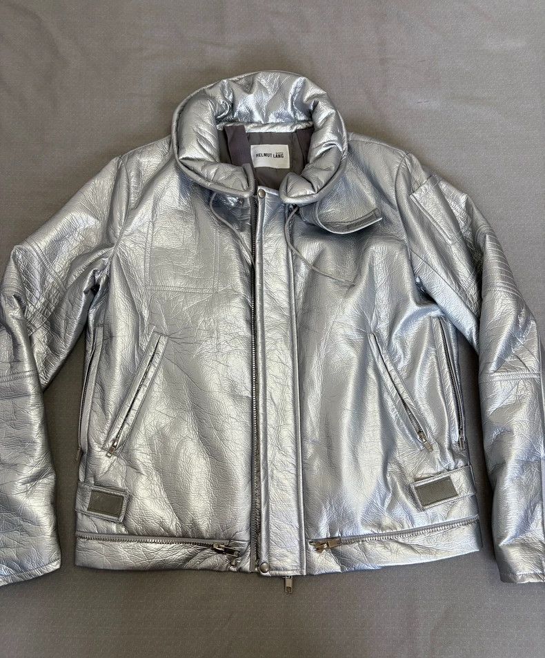 Helmut Lang HELMUT LANG Silver Aerospace jacket Size US M / EU 48-50 / 2 - 3 Thumbnail
