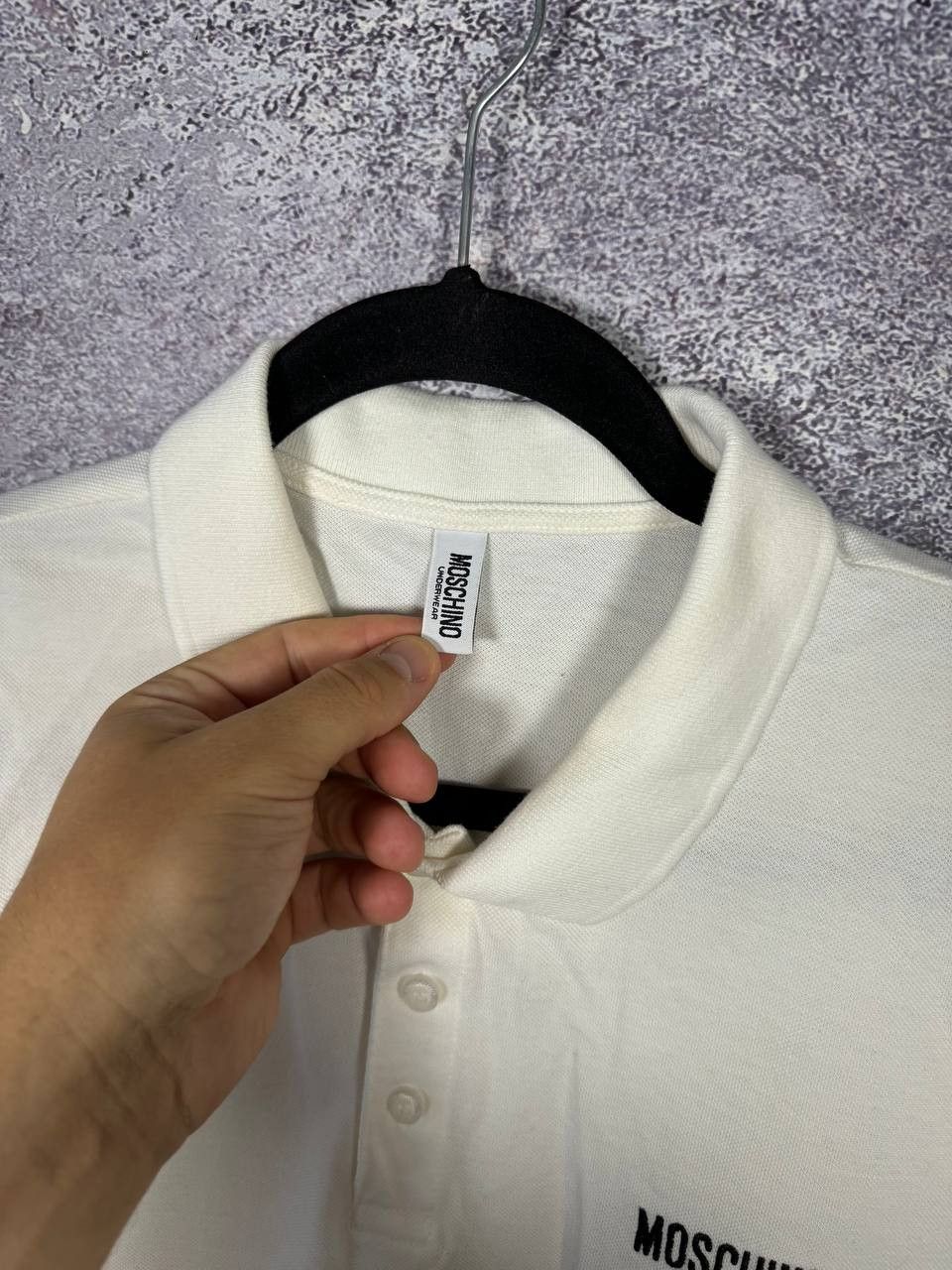 Moschino Moschino Gym Underwear White Polo Size US M / EU 48-50 / 2 - 6 Thumbnail