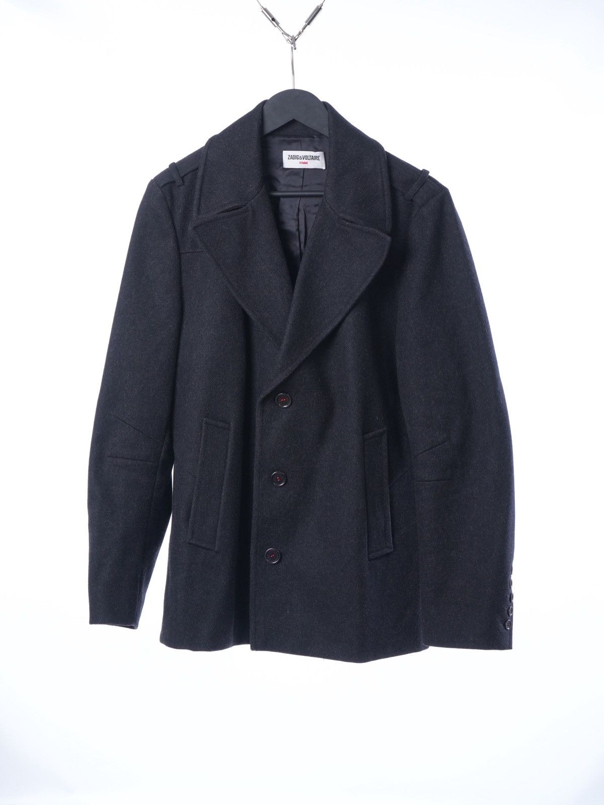 Zadig & Voltaire Zadig & Voltaire wool short coat M Size US M / EU 48-50 / 2 - 1 Thumbnail