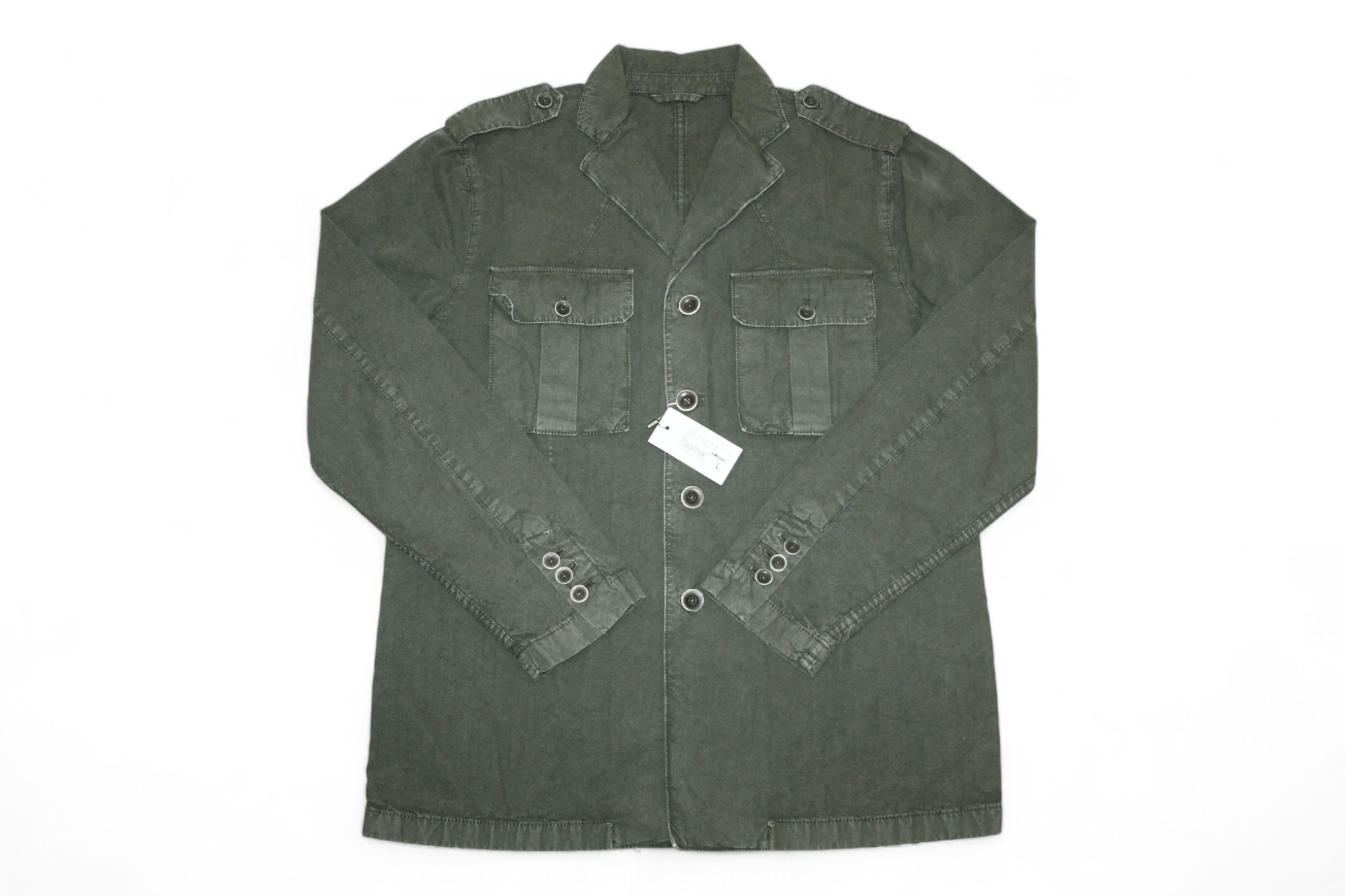 Garment Reproduction of Workers DEADSTOCK💥CAPRI FLIGHT/CL Moleskine Overshirt Jkt Size US L / EU 52-54 / 3 - 10 Thumbnail