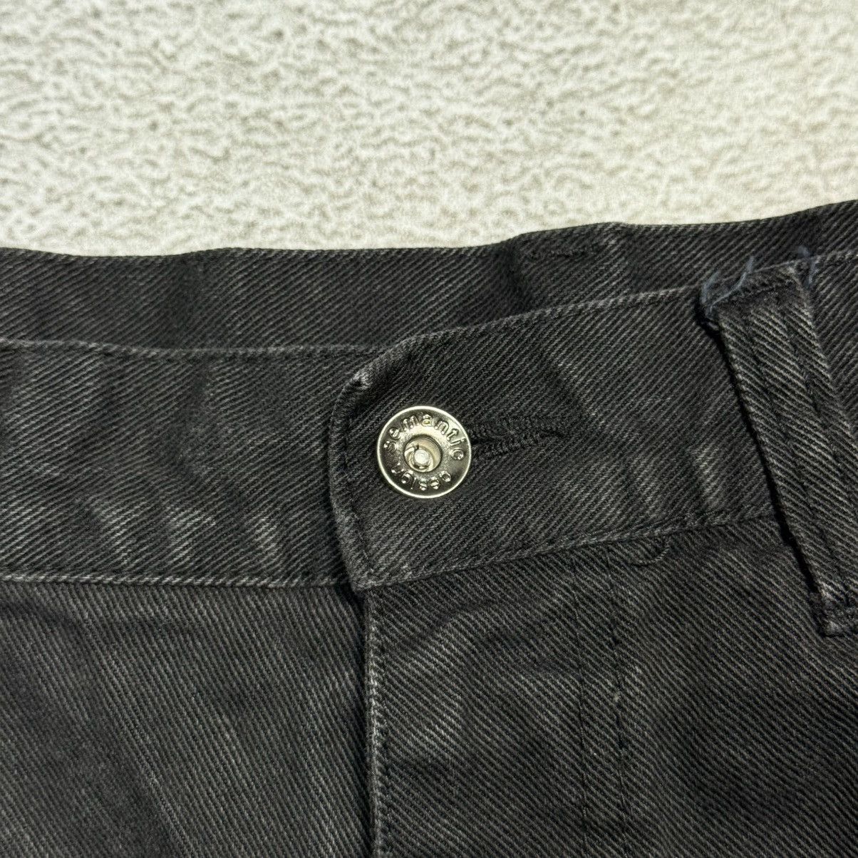 semanticdesign Vintage Semantic Design Denim Jeans Size US 34 / EU 50 - 3 Thumbnail