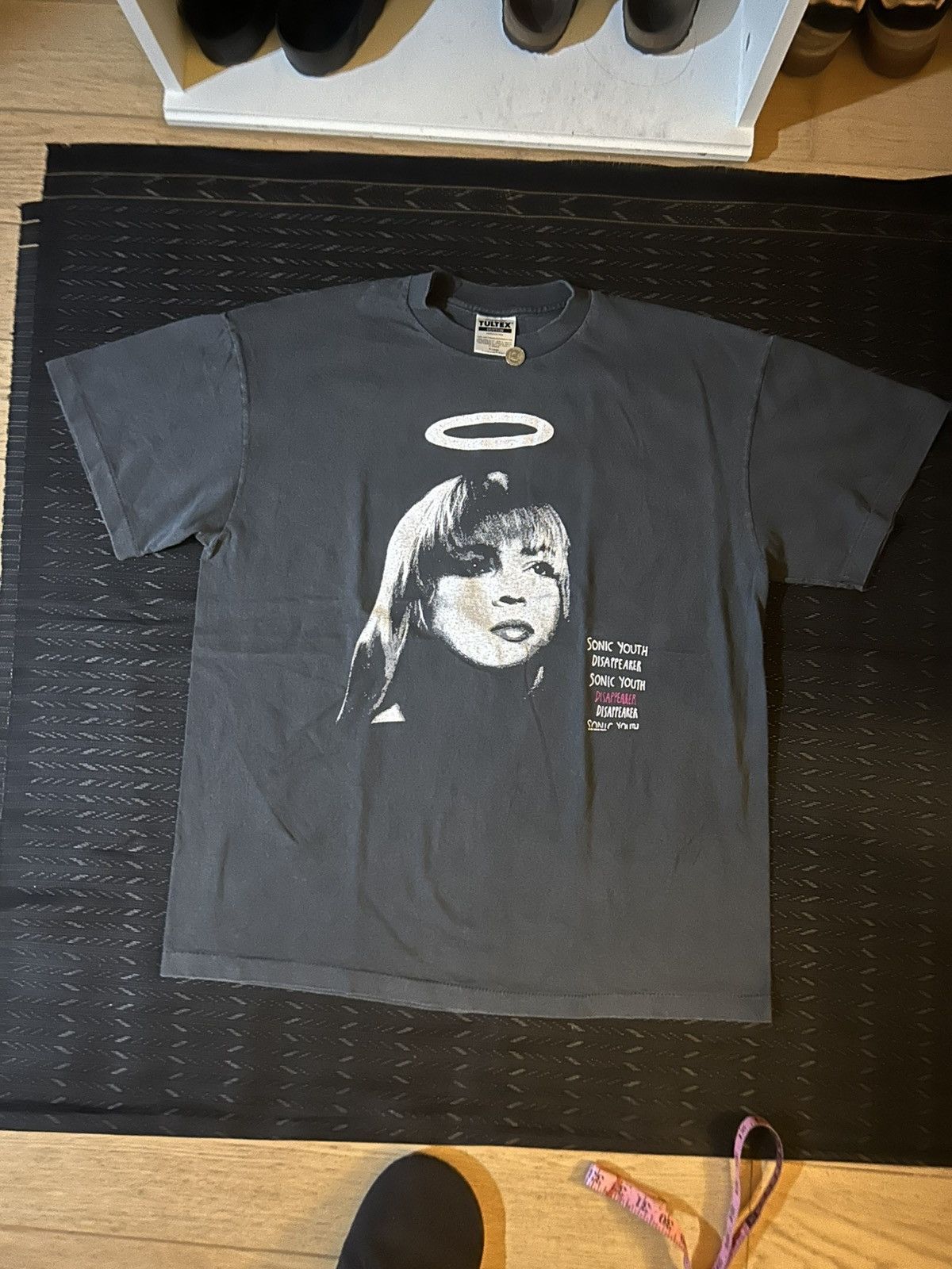SONIC YOUTH Disappearer TシャツXL Vintage 90s XL Rock band T-shirt-Sonic Youth Disappearer