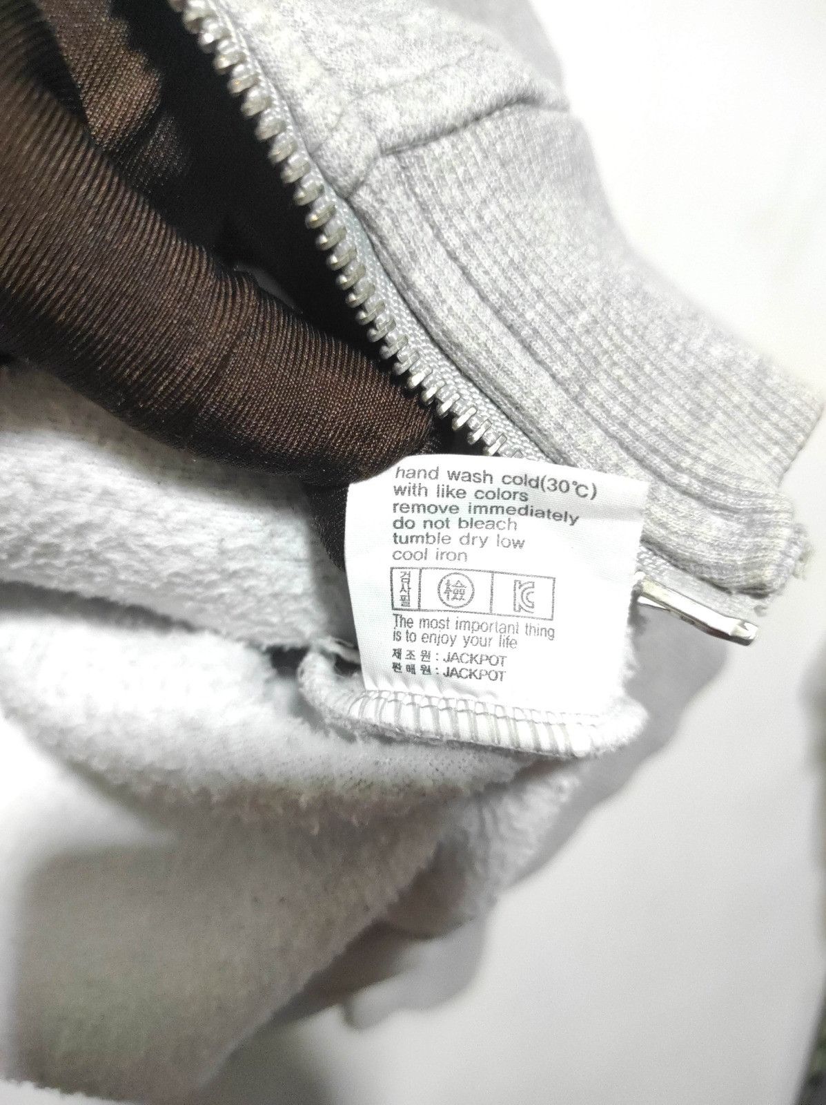 Japanese Brand Jackpot boxy double zip fur hoodie ifsix LGB style Size US L / EU 52-54 / 3 - 7 Thumbnail