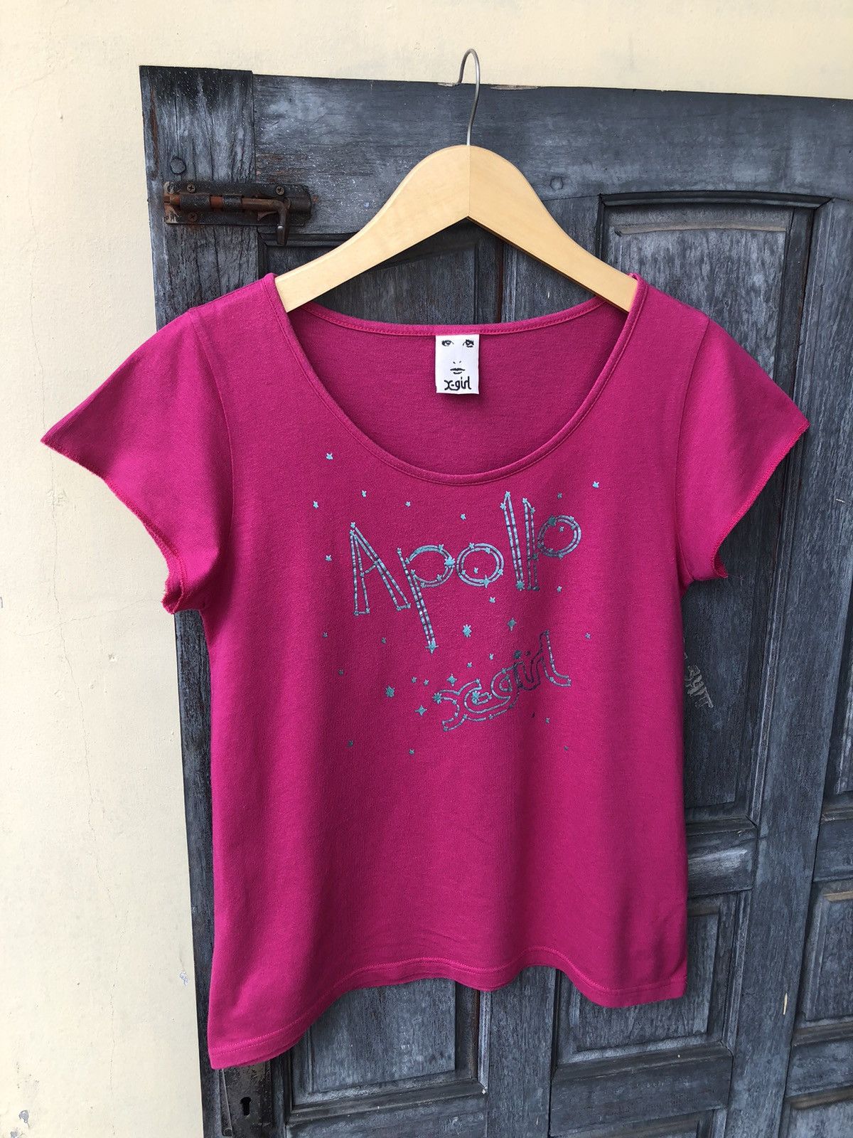 Japanese Brand X-girl Japan APOLLO Graphic Distressed Sleeve Style LEGIT Size M / US 6-8 / IT 42-44 - 2 Thumbnail