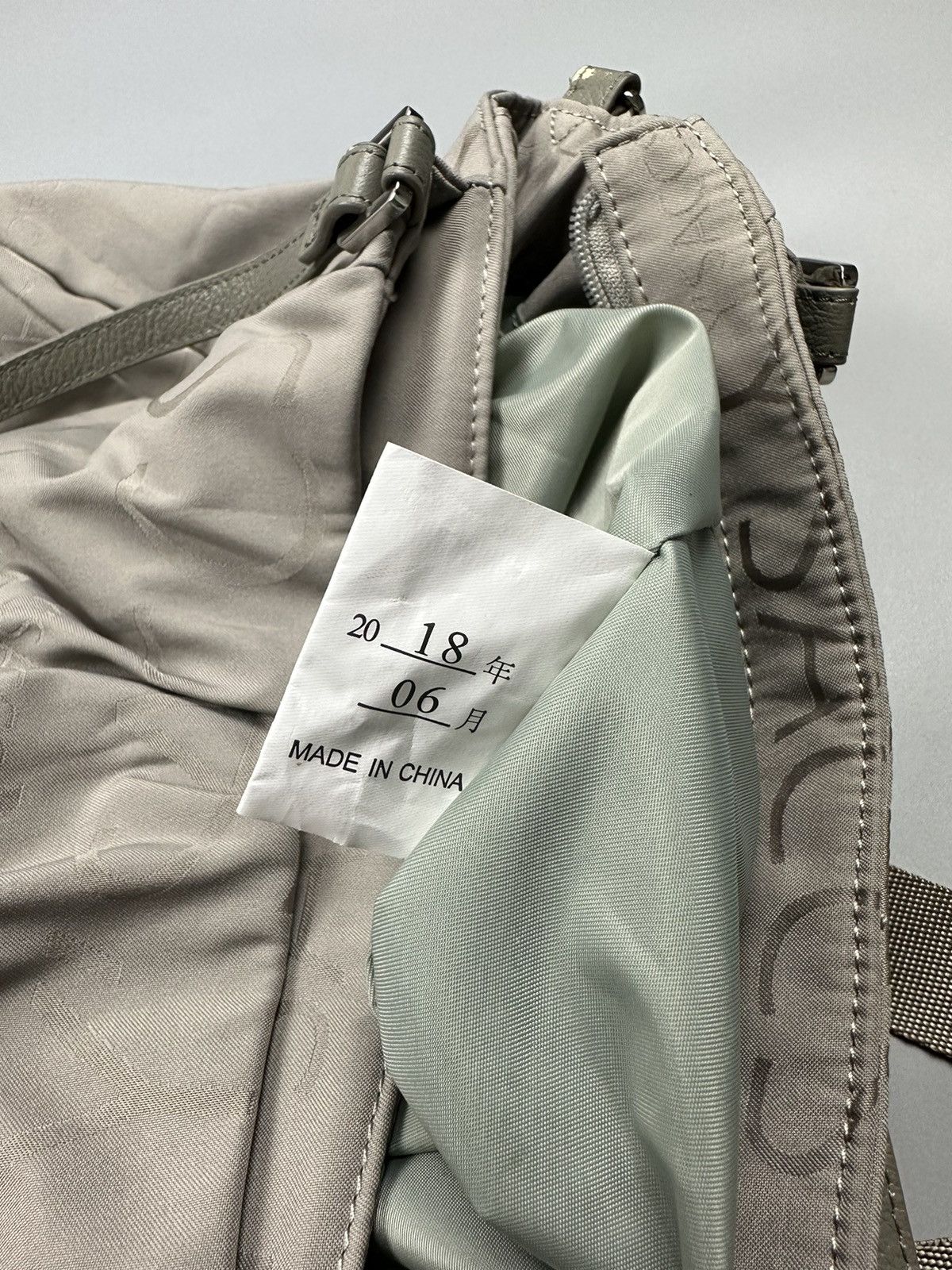 Y's × Yohji Yamamoto Y’saccs Yohji Yamamoto Full Printed 2 Way Sling/Shoulder Bag Size ONE SIZE - 10 Thumbnail