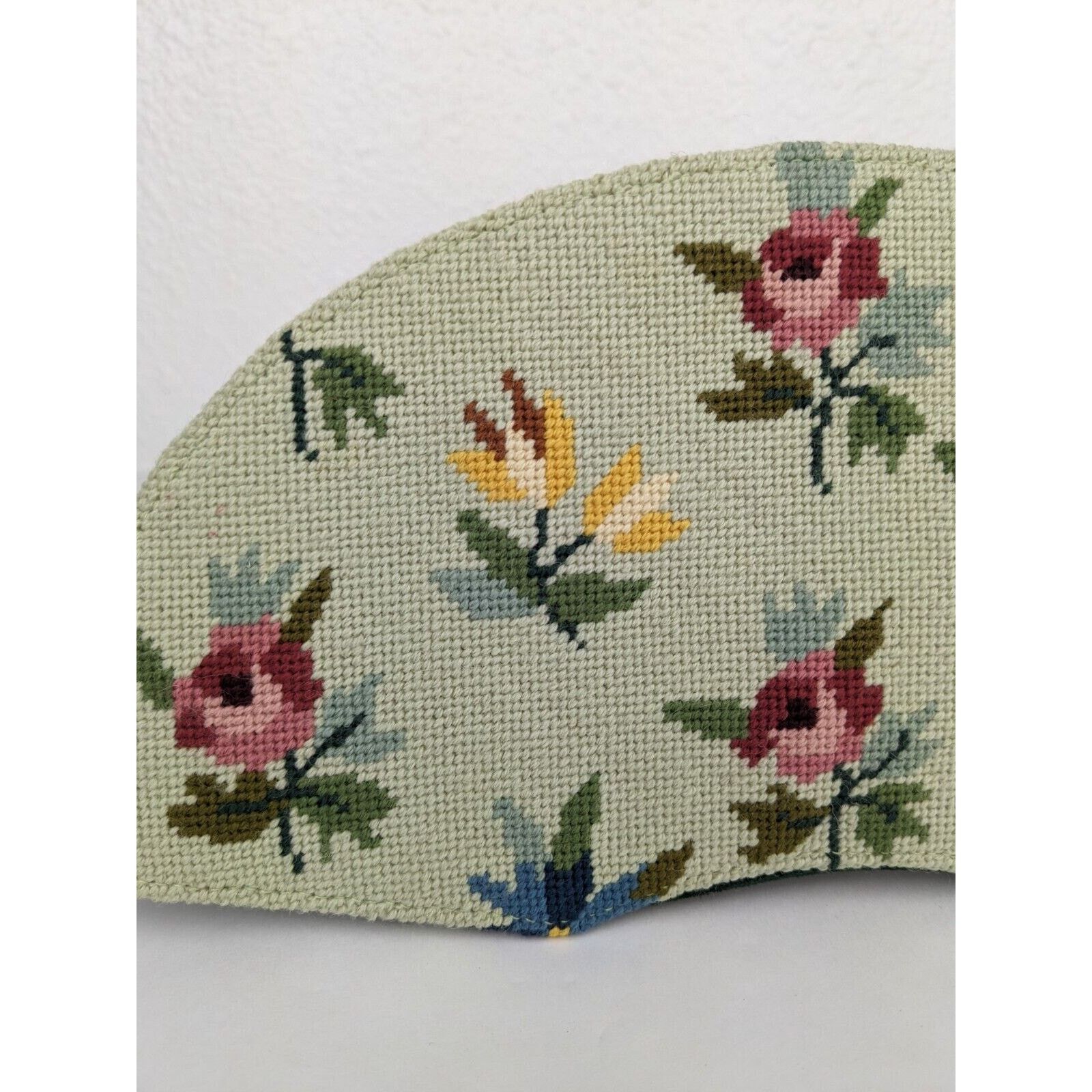 Other Lulu Guinness Tapisserie Clutch Handbag Needlepoint Suede Size ONE SIZE - 3 Thumbnail