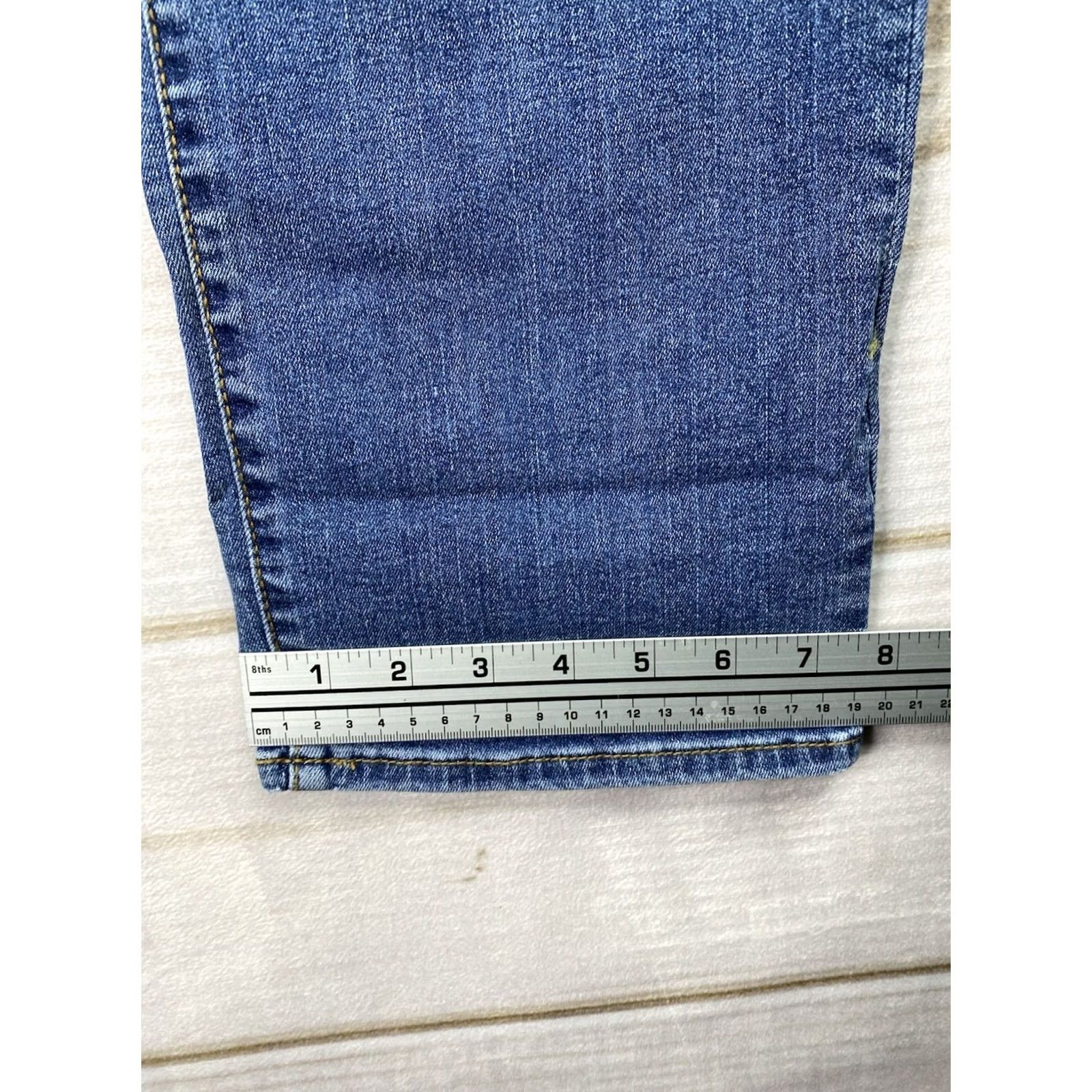 Vintage KUT from The Kloth Catherine Boyfriend Jeans Women 14 Denim Blue High Rise NWT Best Selling Fits Relaxed Casual Jeans Women 14 Size 36" / US 14 / IT 50 - 6 Thumbnail