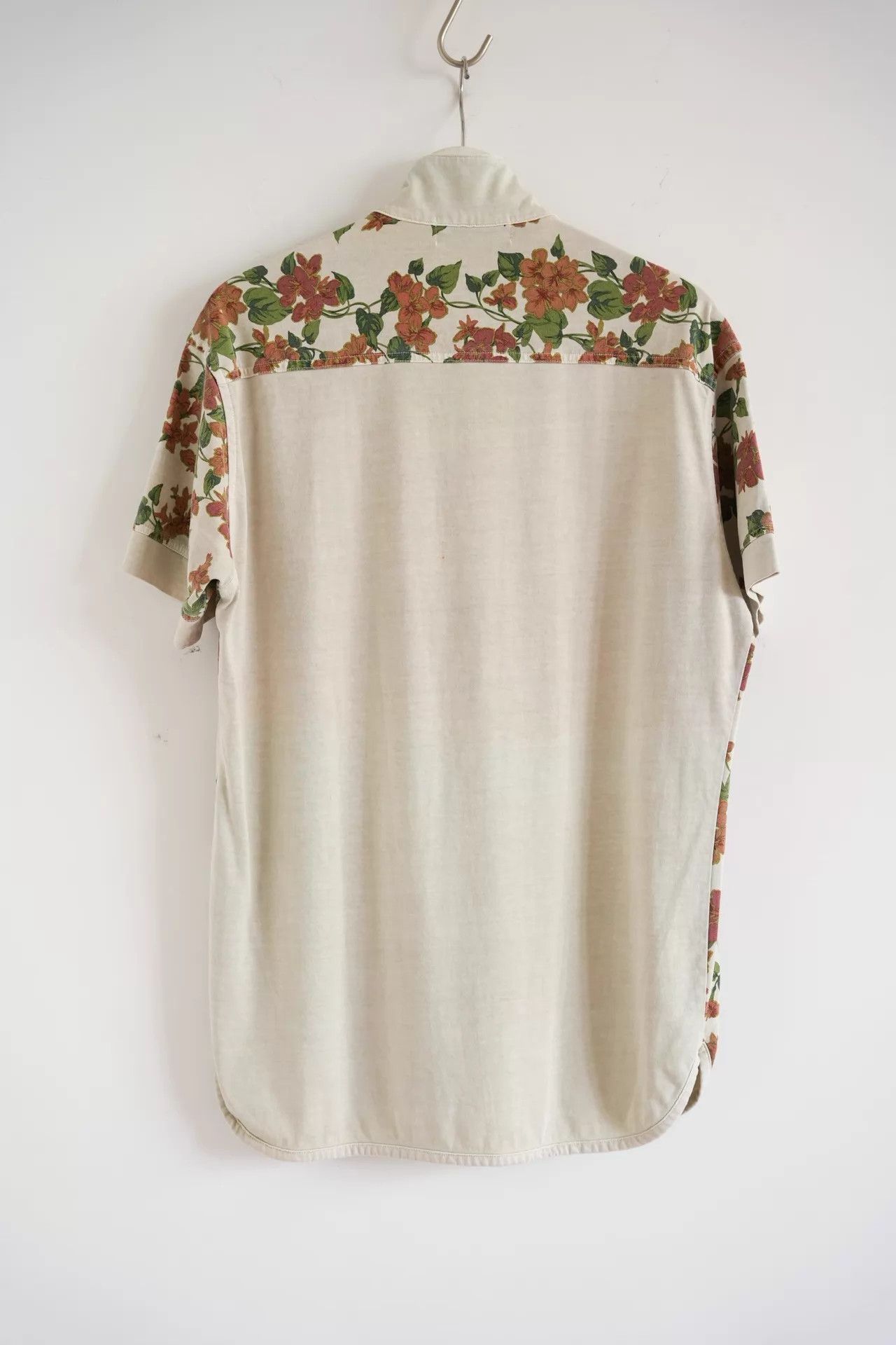 Yohji Yamamoto Yohji Yamamoto Y's 00s Floral SS Baseball Polo Size US L / EU 52-54 / 3 - 2 Thumbnail