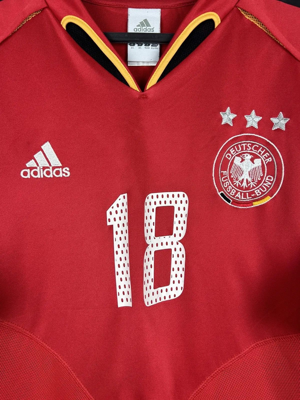 Adidas 00s Vintage Adidas Germany DFB 2004/05 Third Kit Jersey Size US XL / EU 56 / 4 - 2 Thumbnail