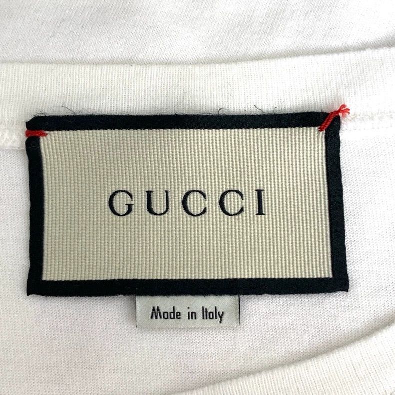 Gucci Gucci Logo pattern printed round-neck cotton short-sleeved Size US S / EU 44-46 / 1 - 5 Thumbnail