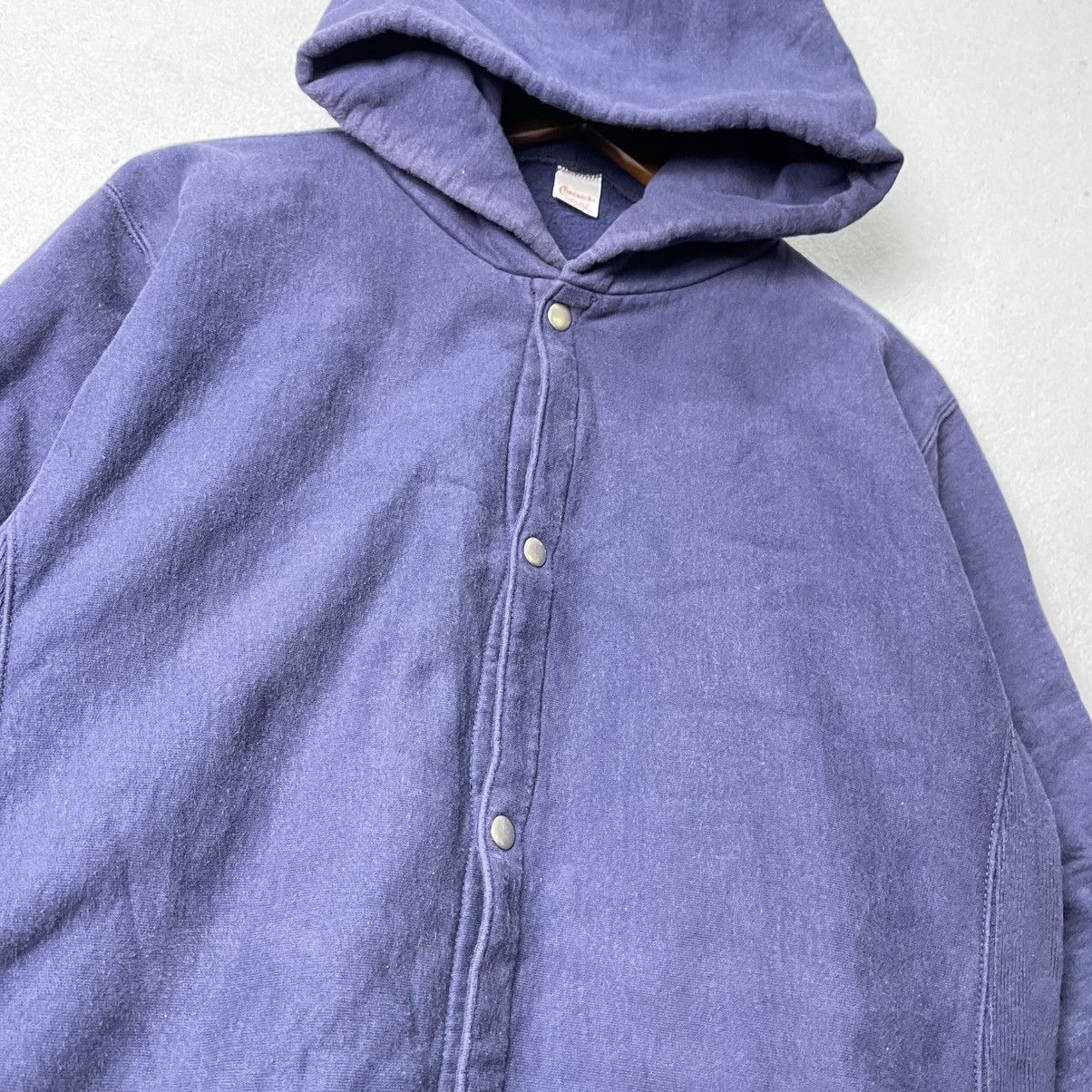 Toyo Enterprises Vintage Cheswick Snap Button Hooded Sweat Jacket Size US XL / EU 56 / 4 - 3 Thumbnail