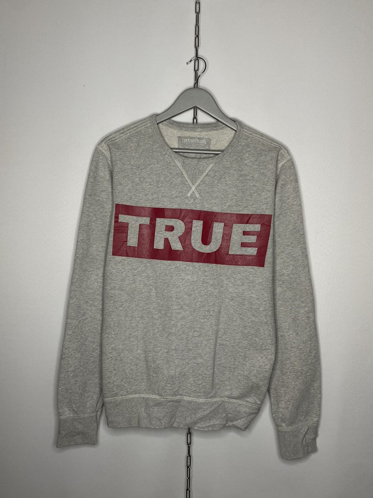 💵Vintage True Religion Crew Big Logo Sweatshirt 💵