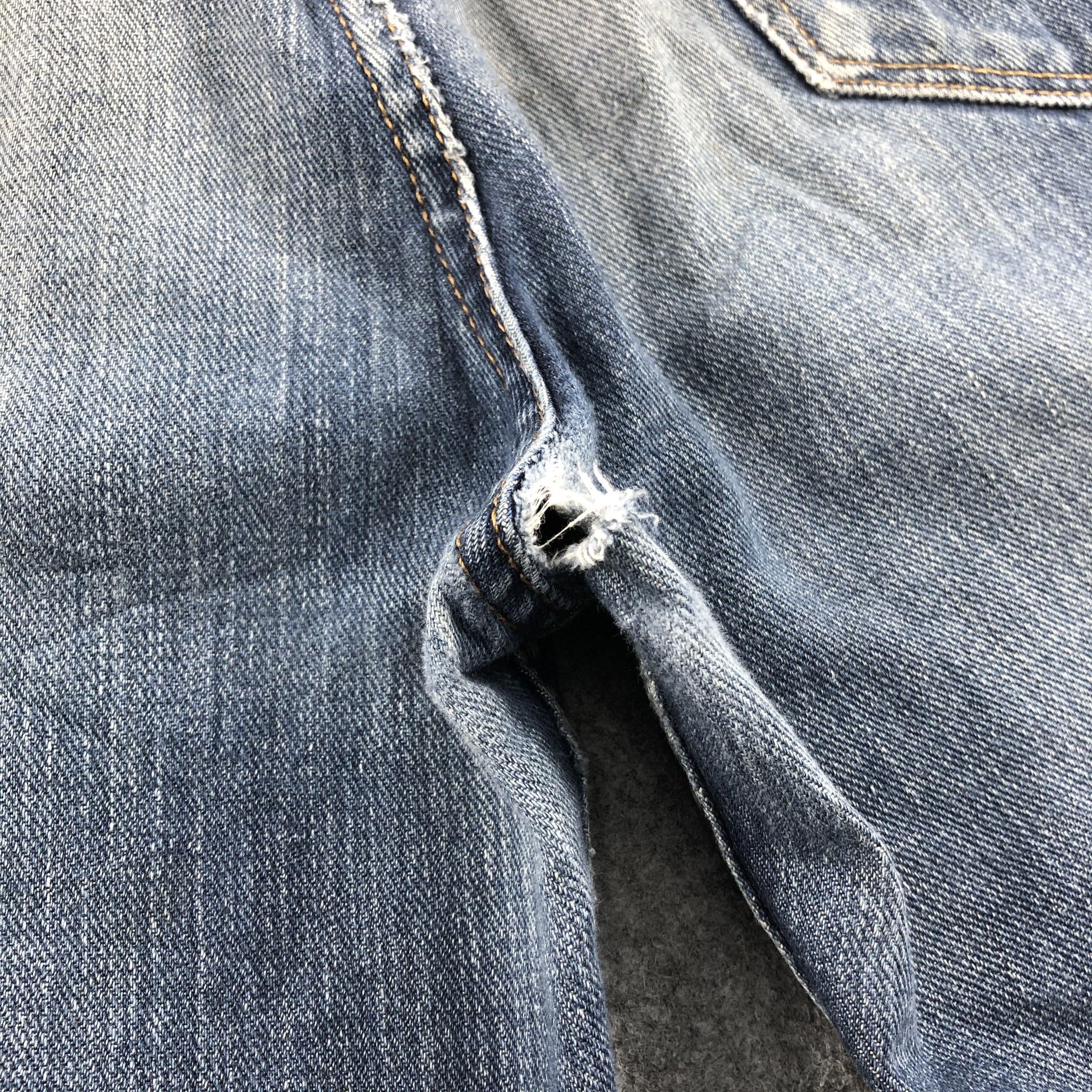 Levi's × Vintage Vintage Distress Levis 514 Jeans-JM1135 Size US 34 / EU 50 - 6 Thumbnail
