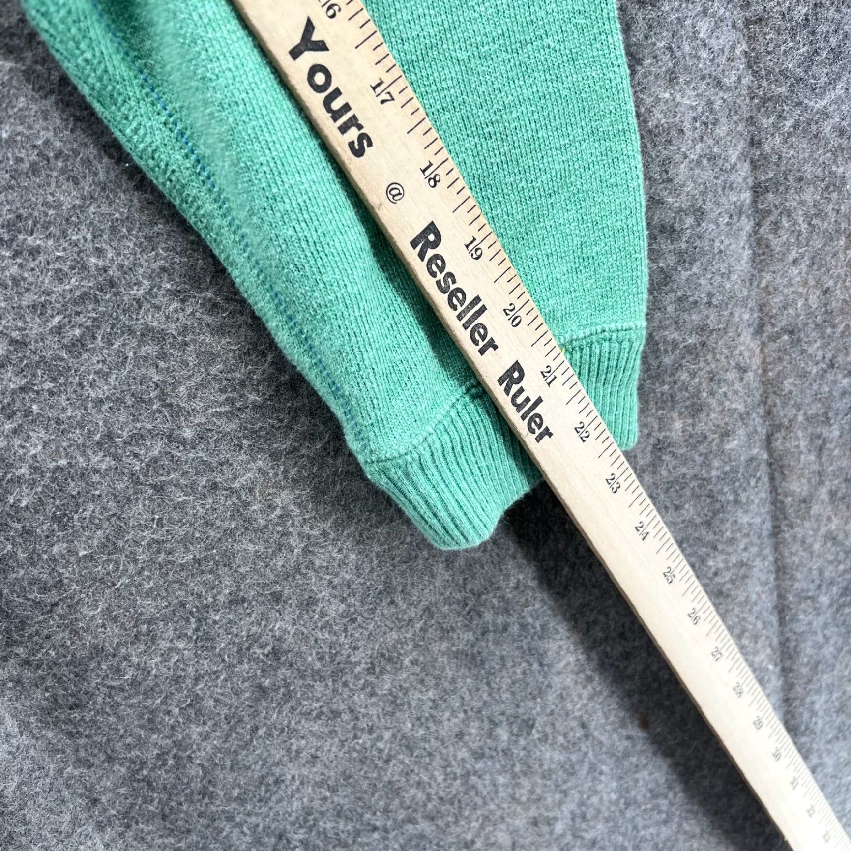 Tommy Bahama Tommy Bahama Sweater Mens Large Reversible Fleece Pullover Gray Mint Green Jersey Knit Casual Formal Long Sleeve Logo Size US XL / EU 56 / 4 - 4 Thumbnail