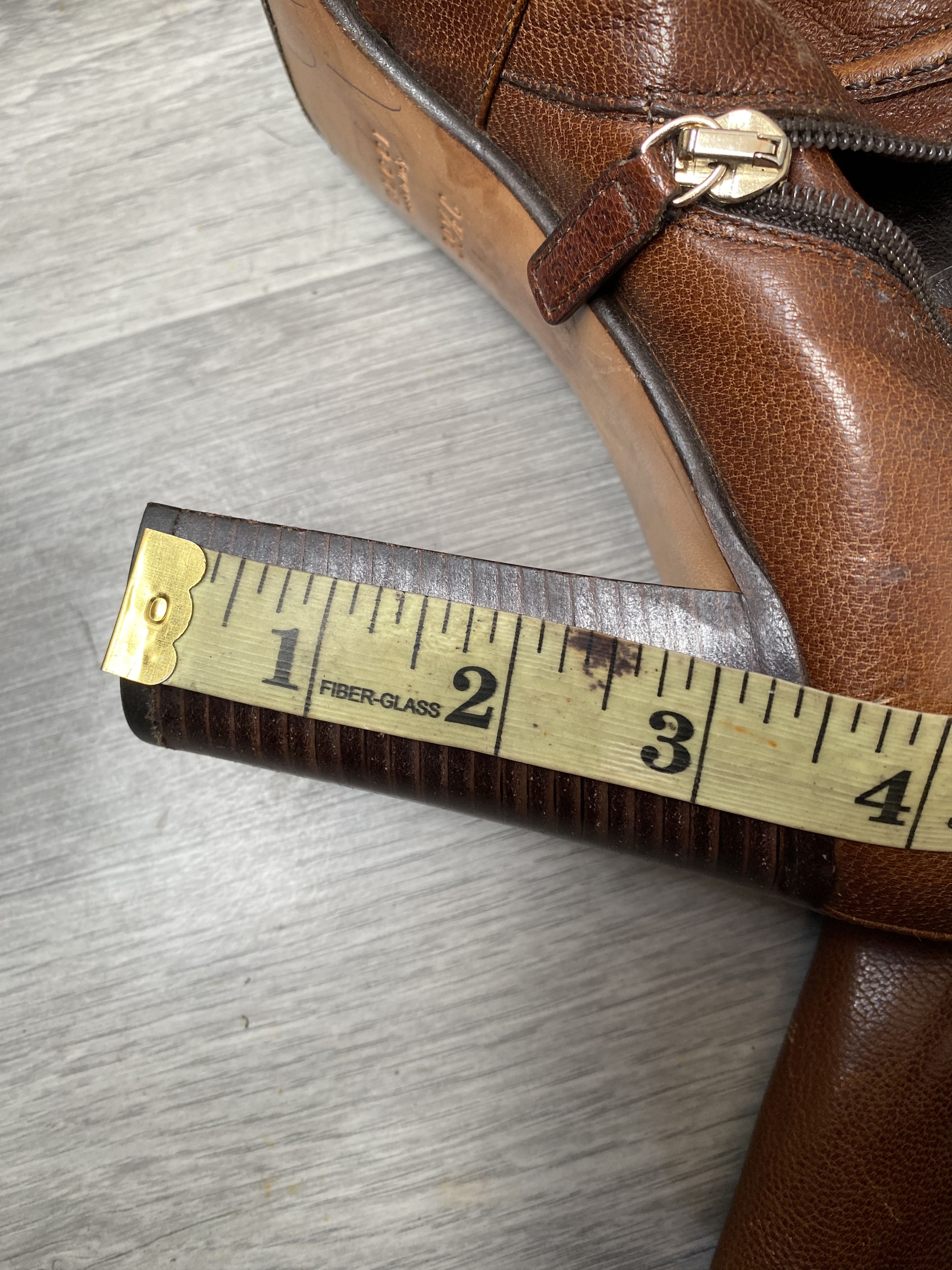 Gucci Gucci horsebit leather brown grain boots sz 39.5 Size US 9.5 / IT 39.5 - 11 Thumbnail