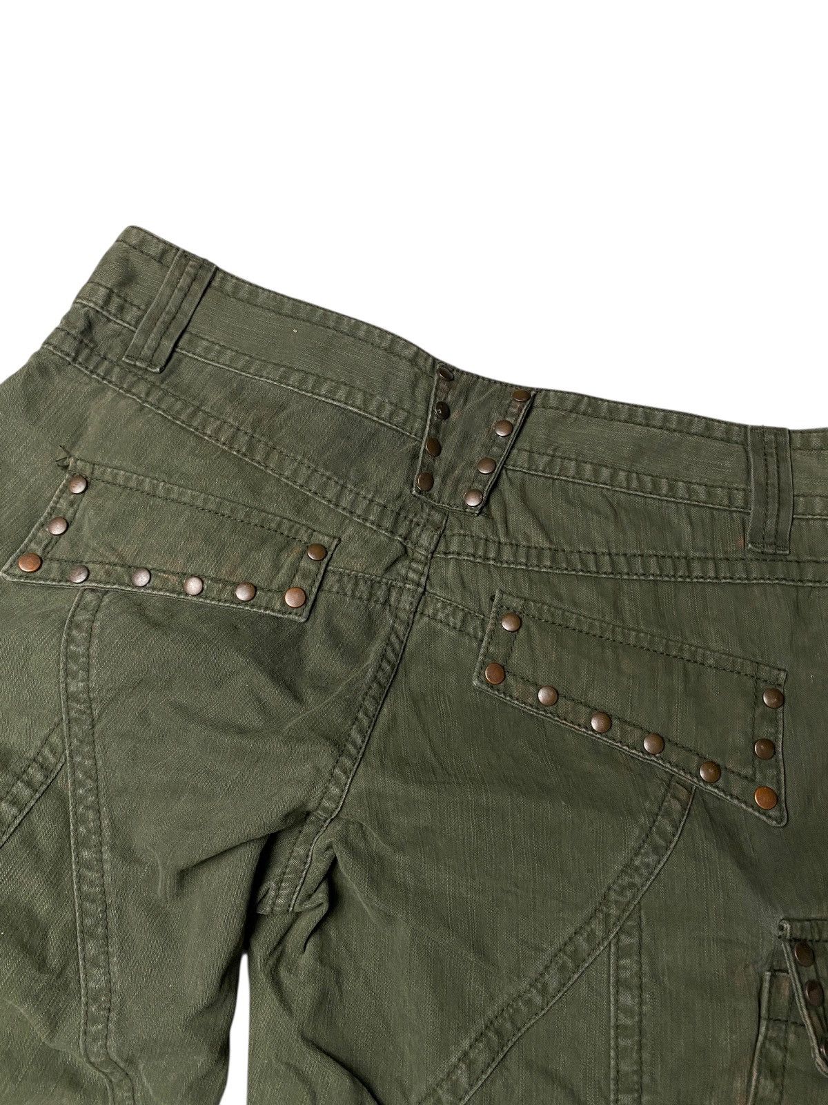 Hysteric Glamour 2000's DOHC Multipocket Studded Cargo Pants Size US 28 / EU 44 - 12 Thumbnail