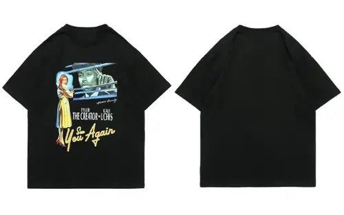 Japanese Brand Movie See You Again Tees T-Shirt Size US L / EU 52-54 / 3 - 3 Thumbnail