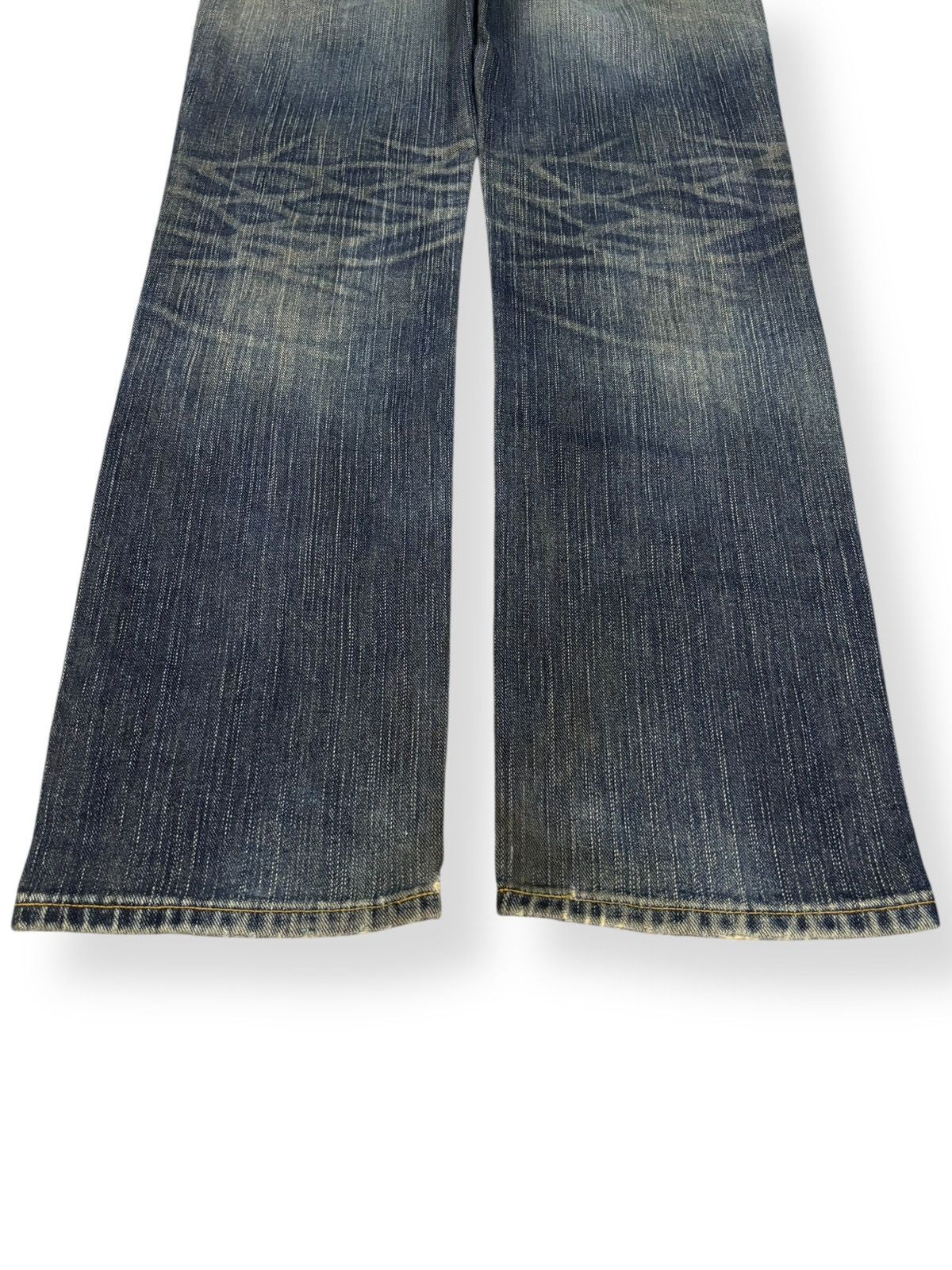 Lee Vintage Lee Riders Japan Faded Whiskers Clawmark Jeans Size US 32 / EU 48 - 11 Thumbnail