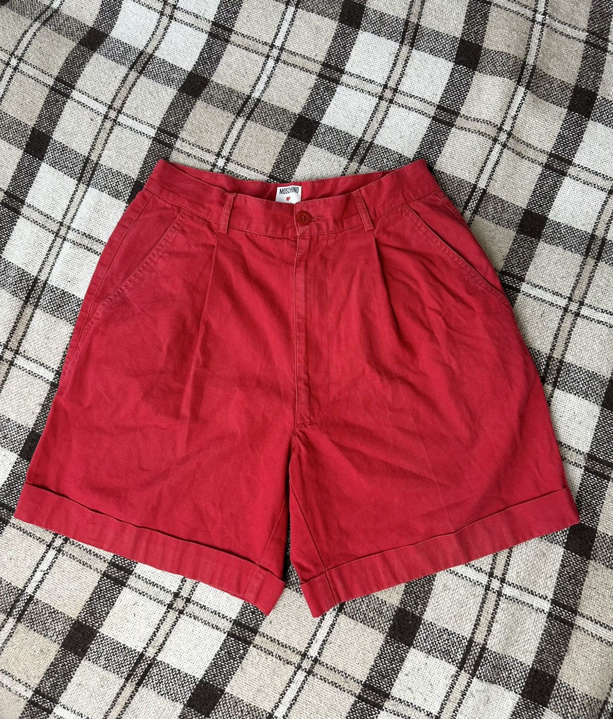 Moschino Vintage Rare Women Moschino Uomo Shorts Made In Italy size46 Size 32" / US 10 / IT 46 - 1 Thumbnail
