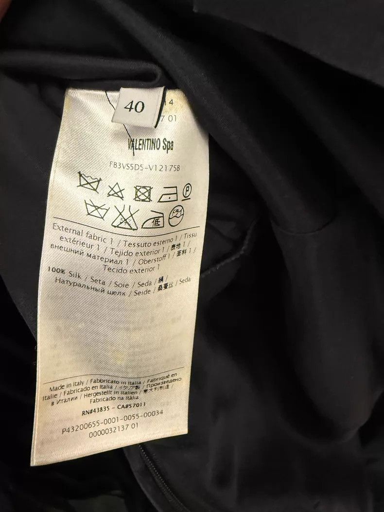 Other Valentino Black dress Size XS / US 0-2 / IT 36-38 - 4 Thumbnail