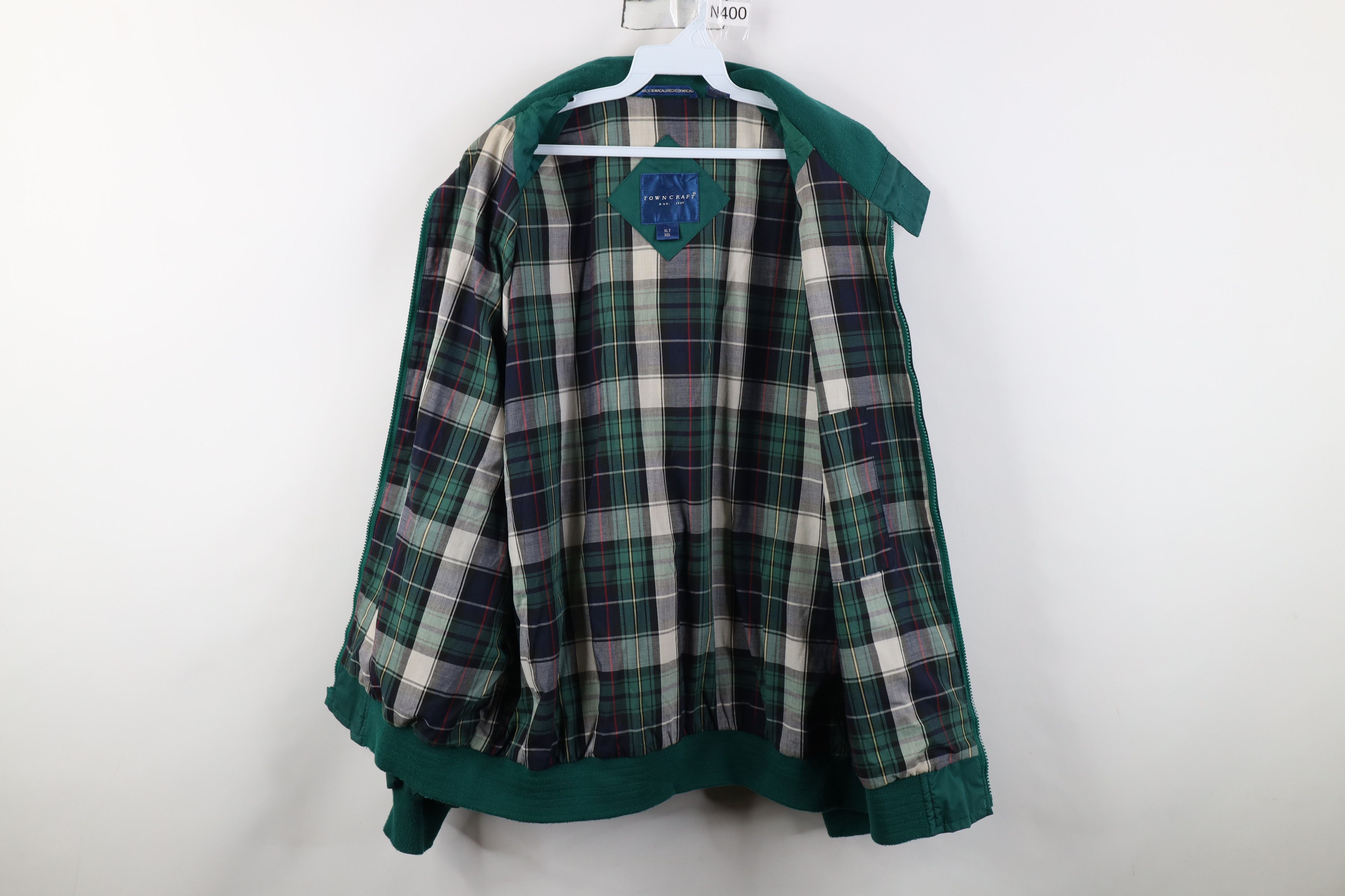 Vintage Vintage 80s 90s Streetwear Cafe Racer Bomber Jacket Green Size US XL / EU 56 / 4 - 10 Thumbnail