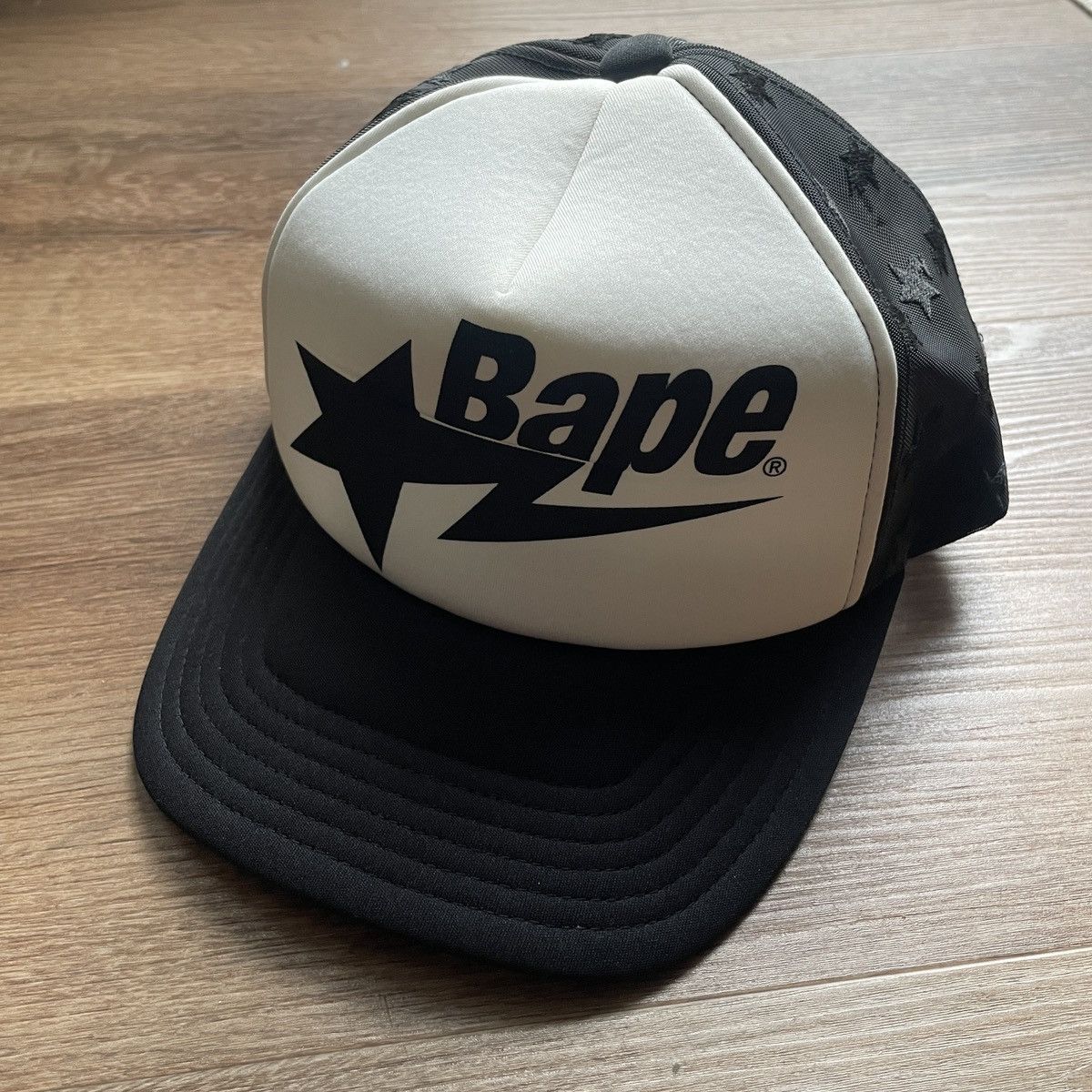 Bape Bape Bapesta Mesh Star Hat / Cap Size ONE SIZE - 12 Thumbnail