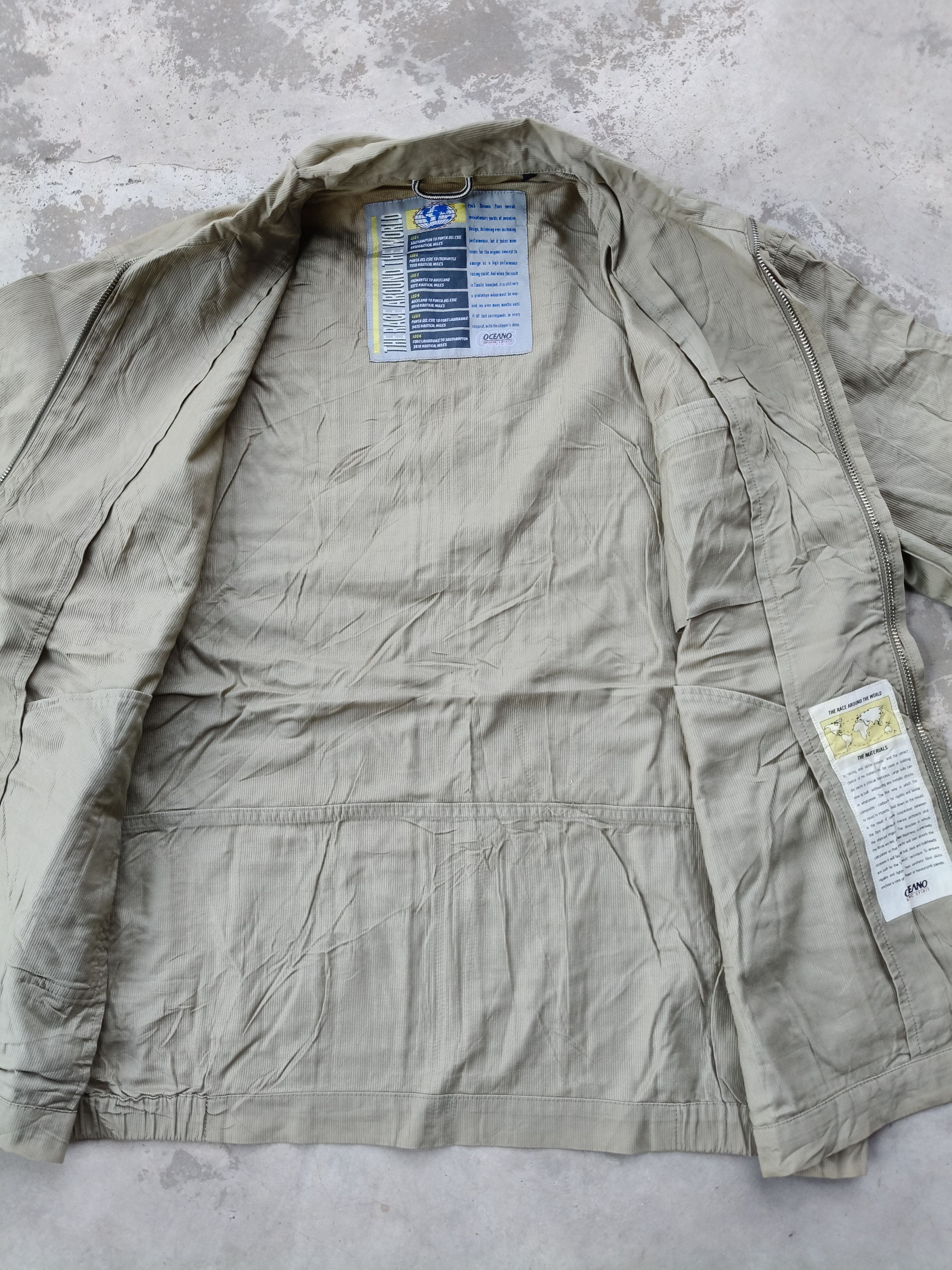 Japanese Brand OCEANO Zipper Jacket Size US M / EU 48-50 / 2 - 8 Thumbnail