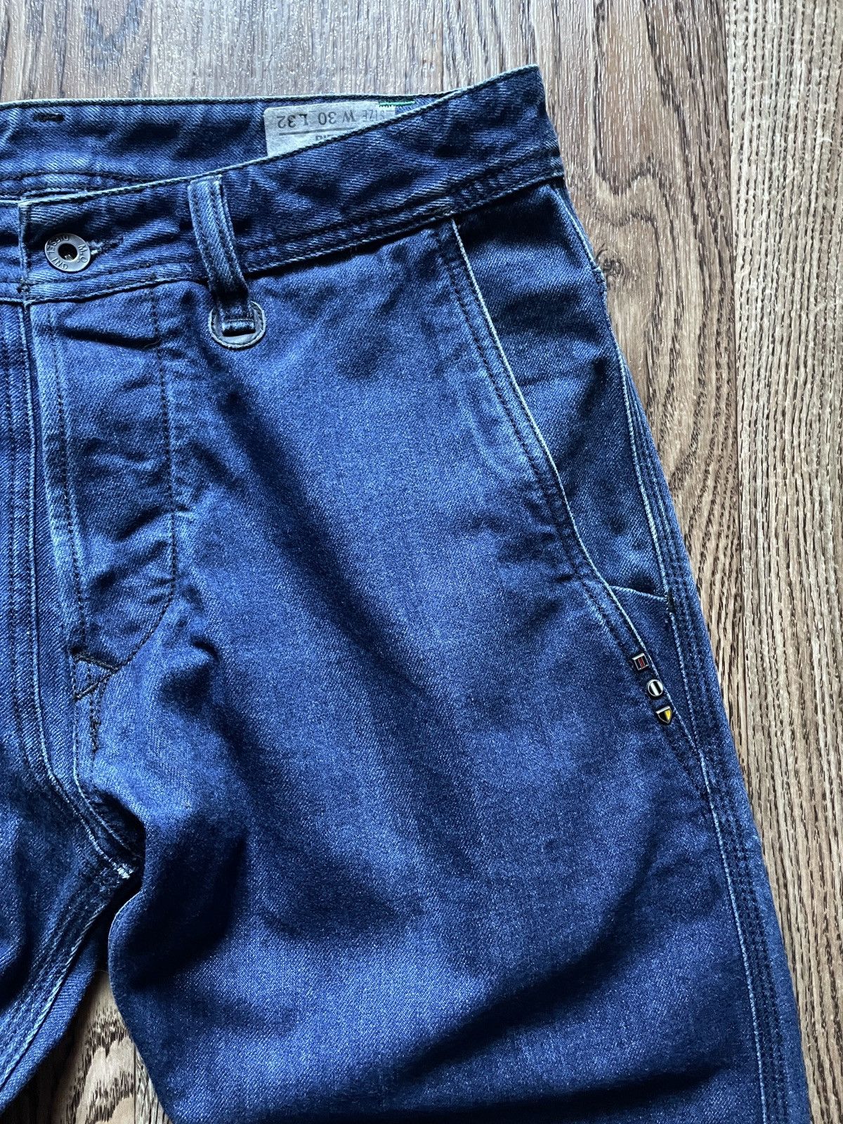 Diesel Vintage Diesel Jeans Flared Baggy Denim 90S Y2K Rare Size US 30 / EU 46 - 7 Thumbnail