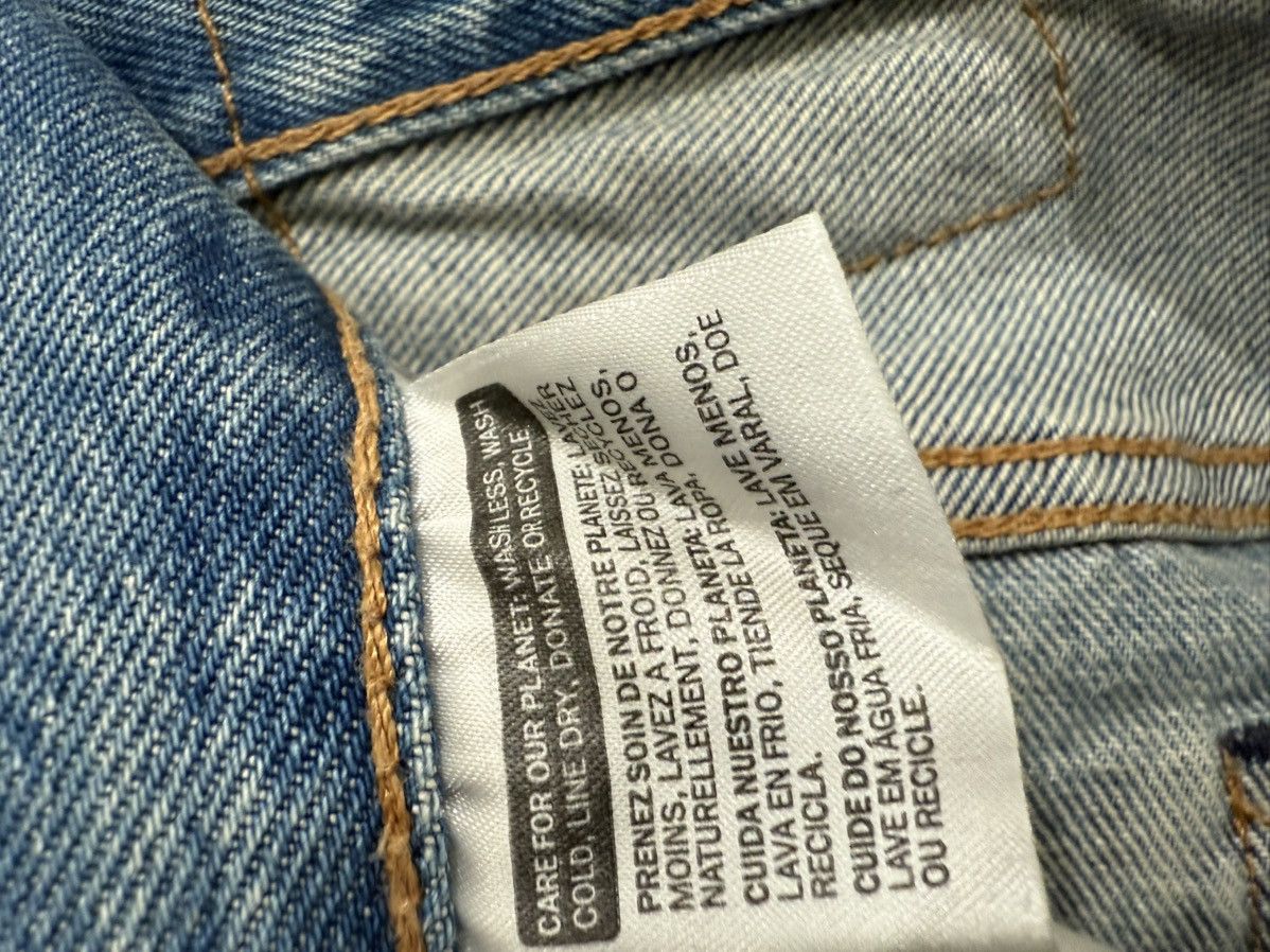 DENIM TEARS × Virgil Abloh Virgil Abloh Denim Tears 'Message in a Tear' Size US 29 - 9 Thumbnail