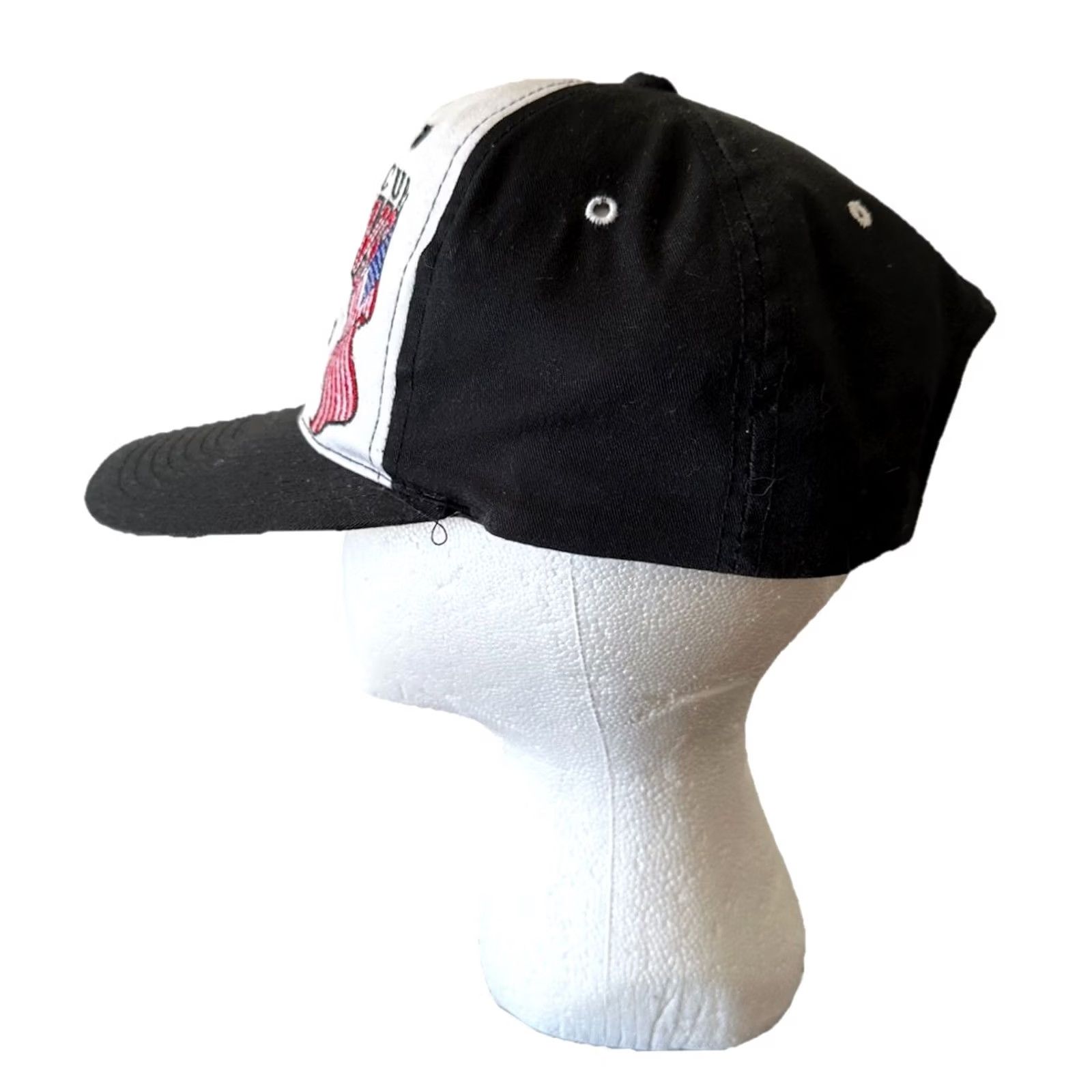 Starter VINTAGE 90s Stanley Cup Champs New Jersey Devils 1995 Cap NHL Starter Hat Men One Size Black White Cap Snapback Hockey Devils 1995 Detailed Vintage Size US M / EU 48-50 / 2 - 3 Thumbnail