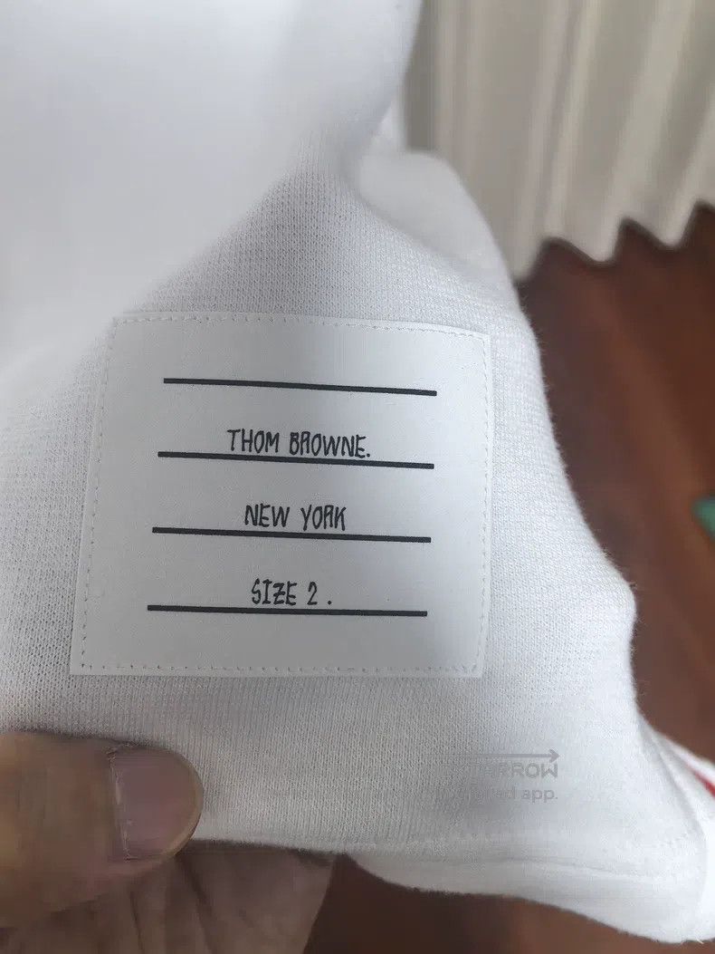 Thom Browne Thom Browne Knit Sleeve Label Long Sleeve Size US M / EU 48-50 / 2 - 2 Thumbnail