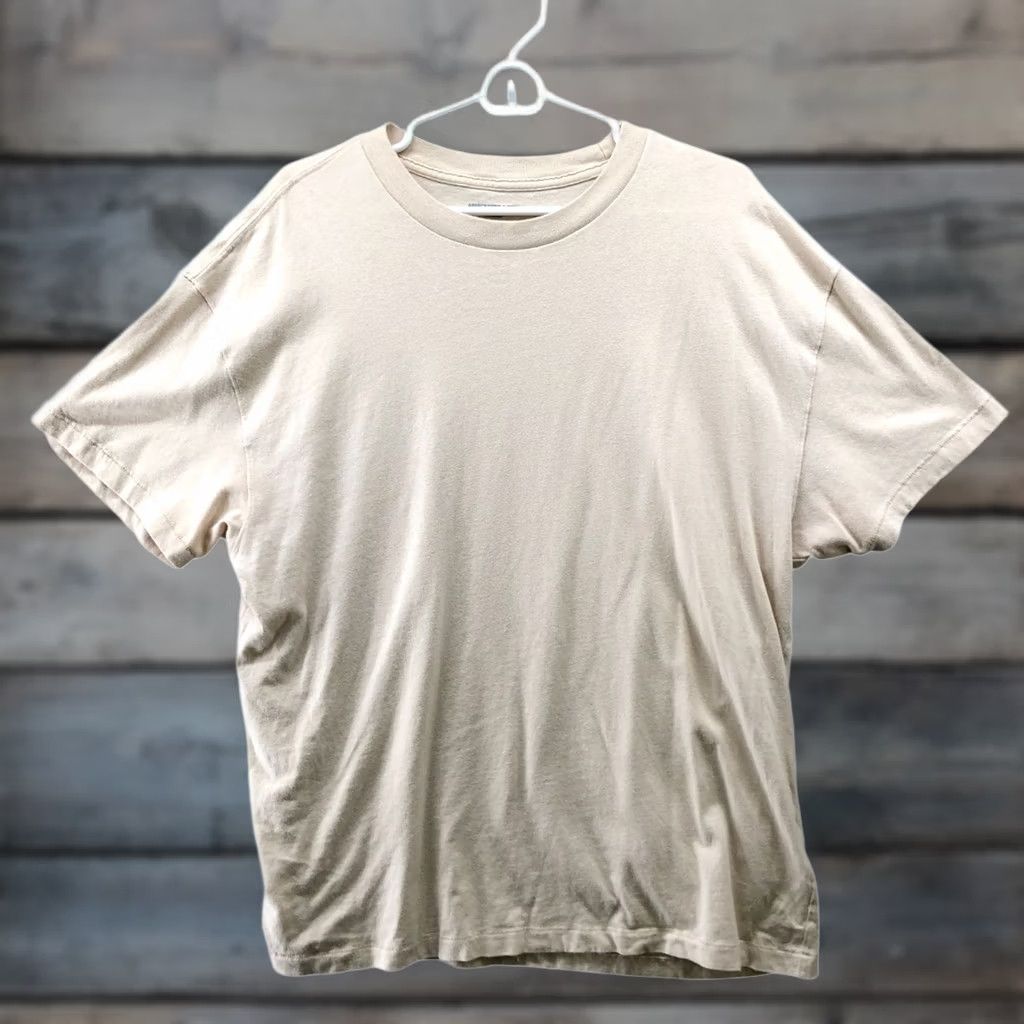 Abercrombie & Fitch Abercrombie & Fitch Shirt Mens XL Beige Relaxed Soft AF Short Sleeve Crewneck Size US XL / EU 56 / 4 - 1 Thumbnail