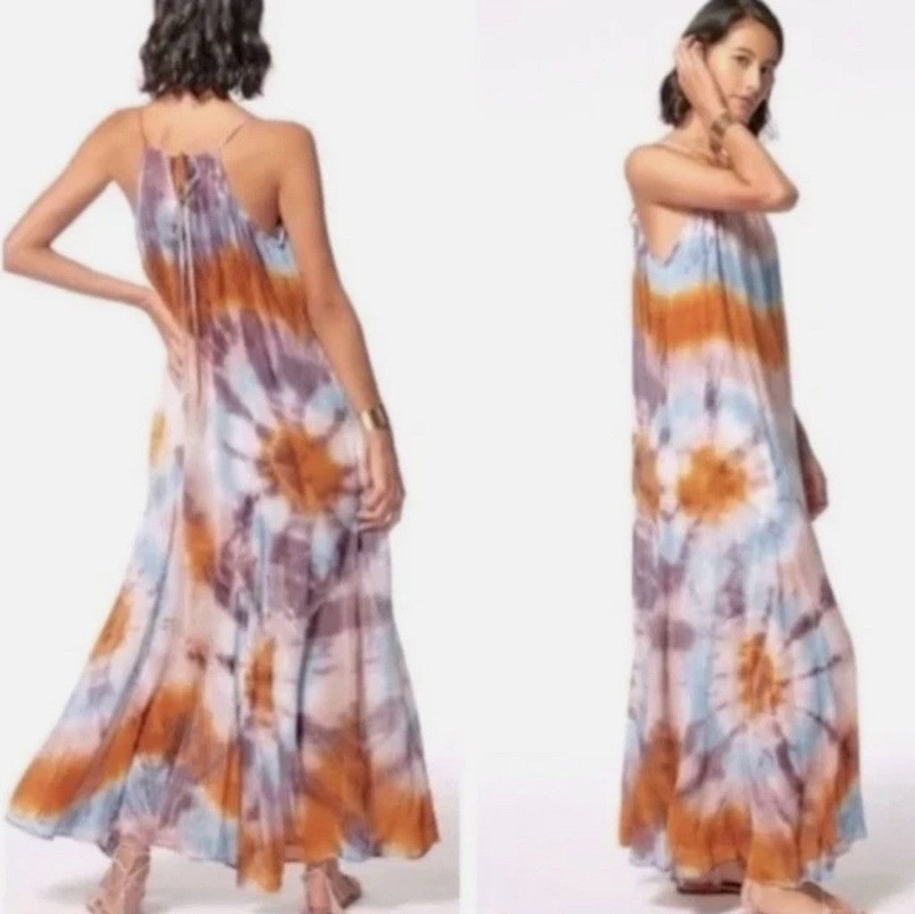 NWT Young Fabulous & Broke Elie Trapeze Maxi Dress