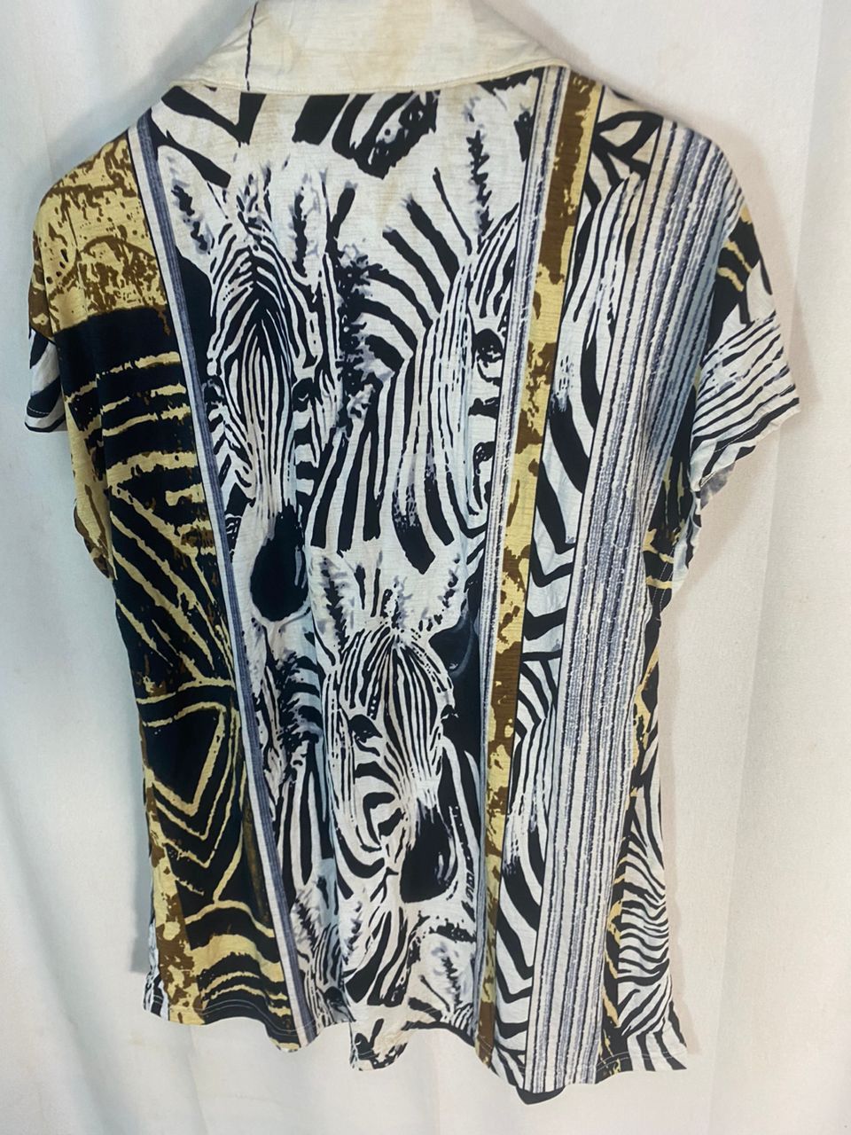 Japanese Brand Souverain fullprint blouse shirt Size M / US 6-8 / IT 42-44 - 10 Thumbnail