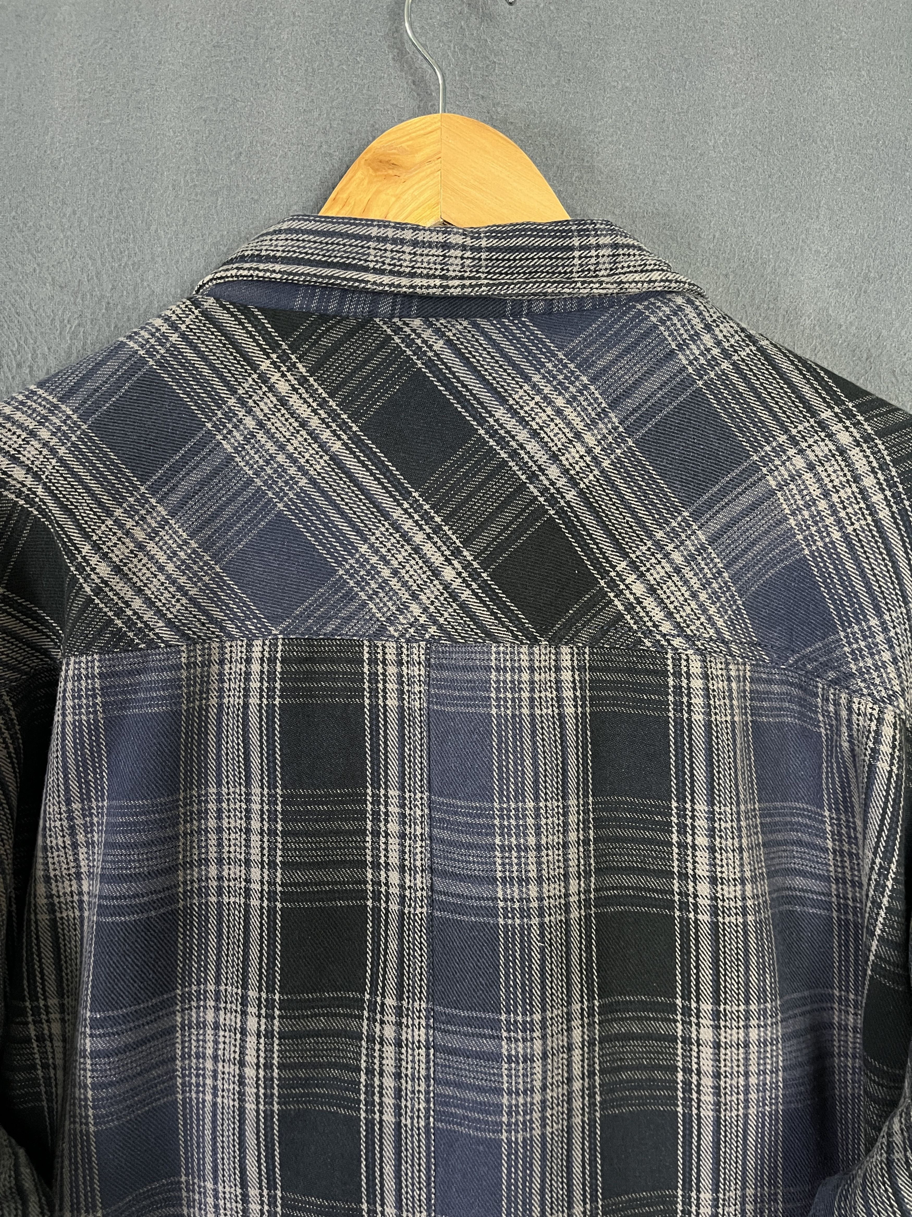 Dickies × Flannel × Vintage Vintage Dickies Padded Quilted Lined Shirt Plaid Work Jacket Size US XXL / EU 58 / 5 - 10 Thumbnail