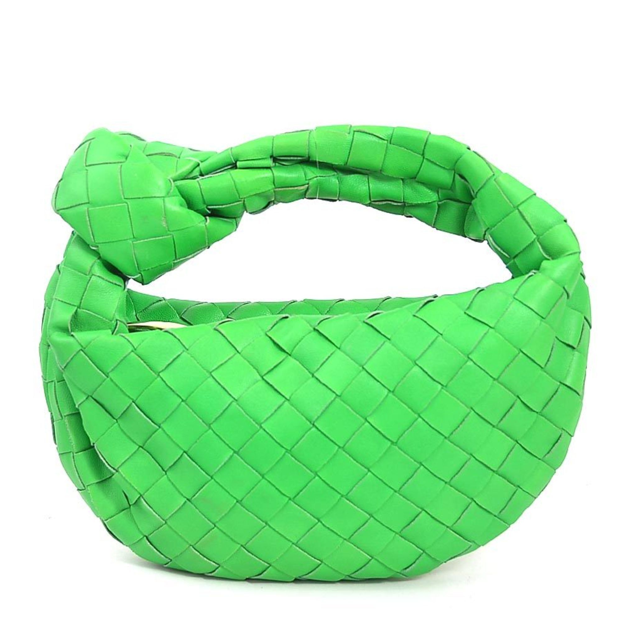 BOTTEGA VENETA handbag mini Jody leather green gold women's e60278j